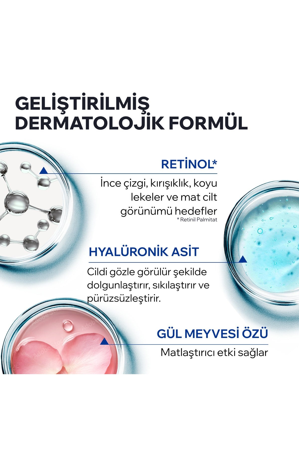 AGE LIFT Retinol ve Hyalüronik Asit İçeren Yaşlanma Karşıtı Fluid 40 ml