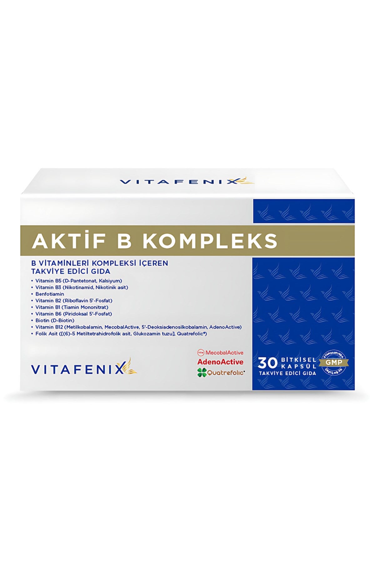 Aktif B Kompleks - Benfotiamin ve Tüm B Vitaminleri