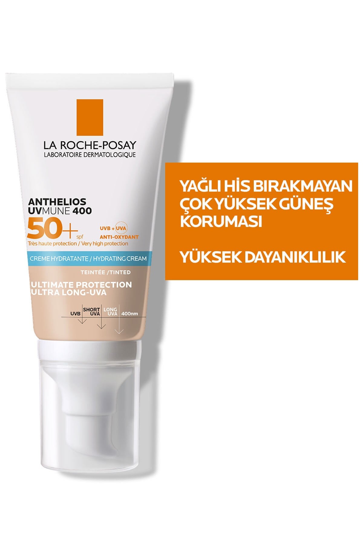 Anthelios Uvmune SPF+50 Hassas Ciltler İçin Yüksek Korumalı Renkli Yüz Güneş Kremi 33