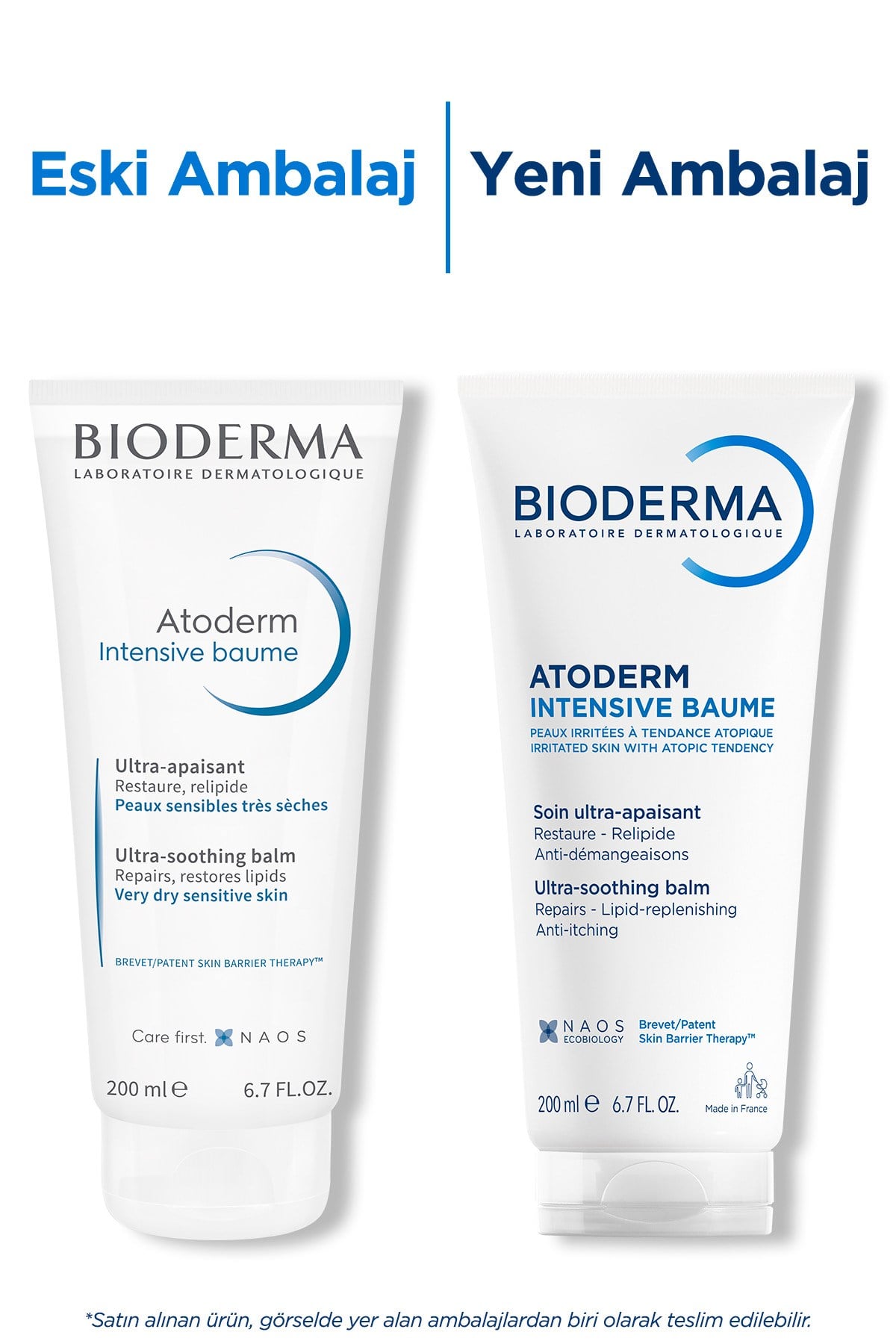 Atoderm Intensive Balm Çok Kuru Atopi Eğilimli Cilt Nemlendirici Onarıcı Krem Yetişkin, Çocuk 200 ml