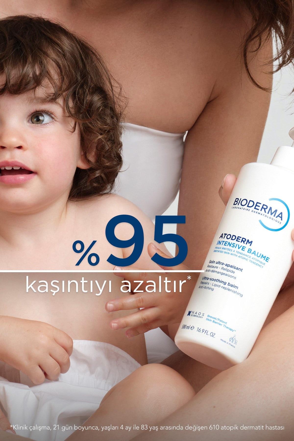 Atoderm Intensive Balm Çok Kuru, Atopi Eğilimli Cilt Bebek, Çocuk, Yetişkin Nemlendirici Krem 500ml