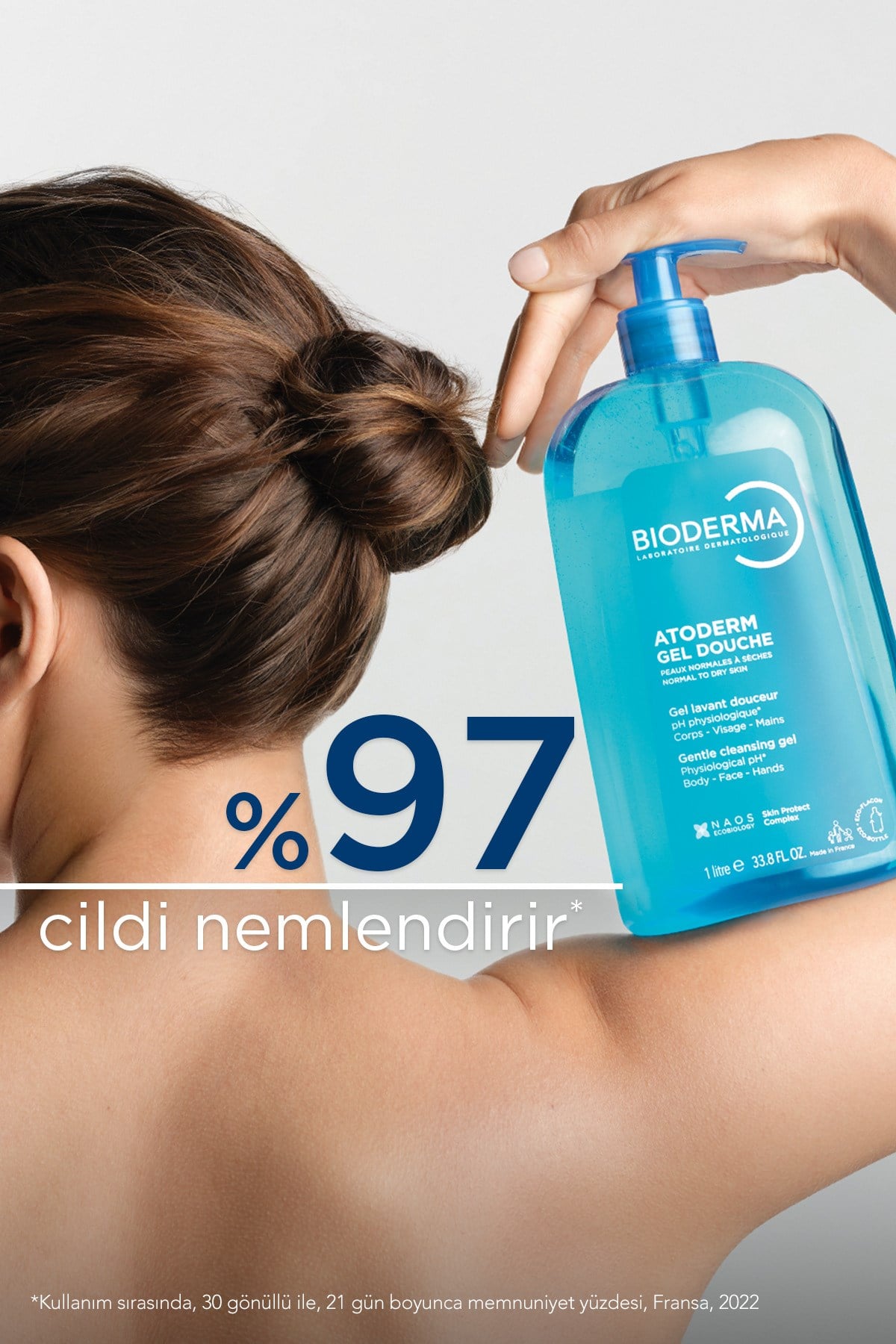 Atoderm Shower Gel Kuru, Tüm Ciltler Bebek, Çocuk, Yetişkin Arındırıcı Nemlendirici Duş Jeli 1 Lt