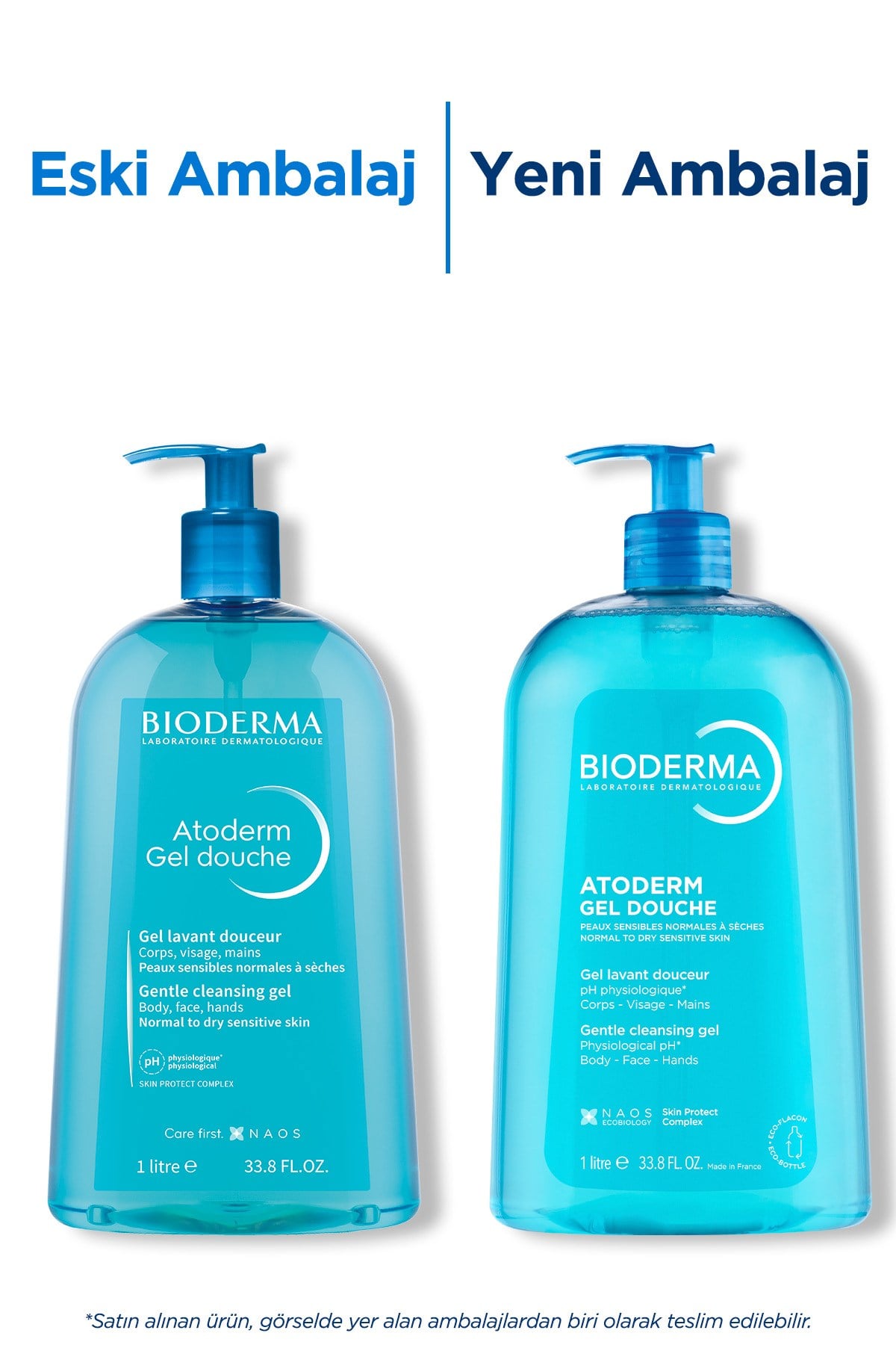 Atoderm Shower Gel Kuru, Tüm Ciltler Bebek, Çocuk, Yetişkin Arındırıcı Nemlendirici Duş Jeli 1 Lt