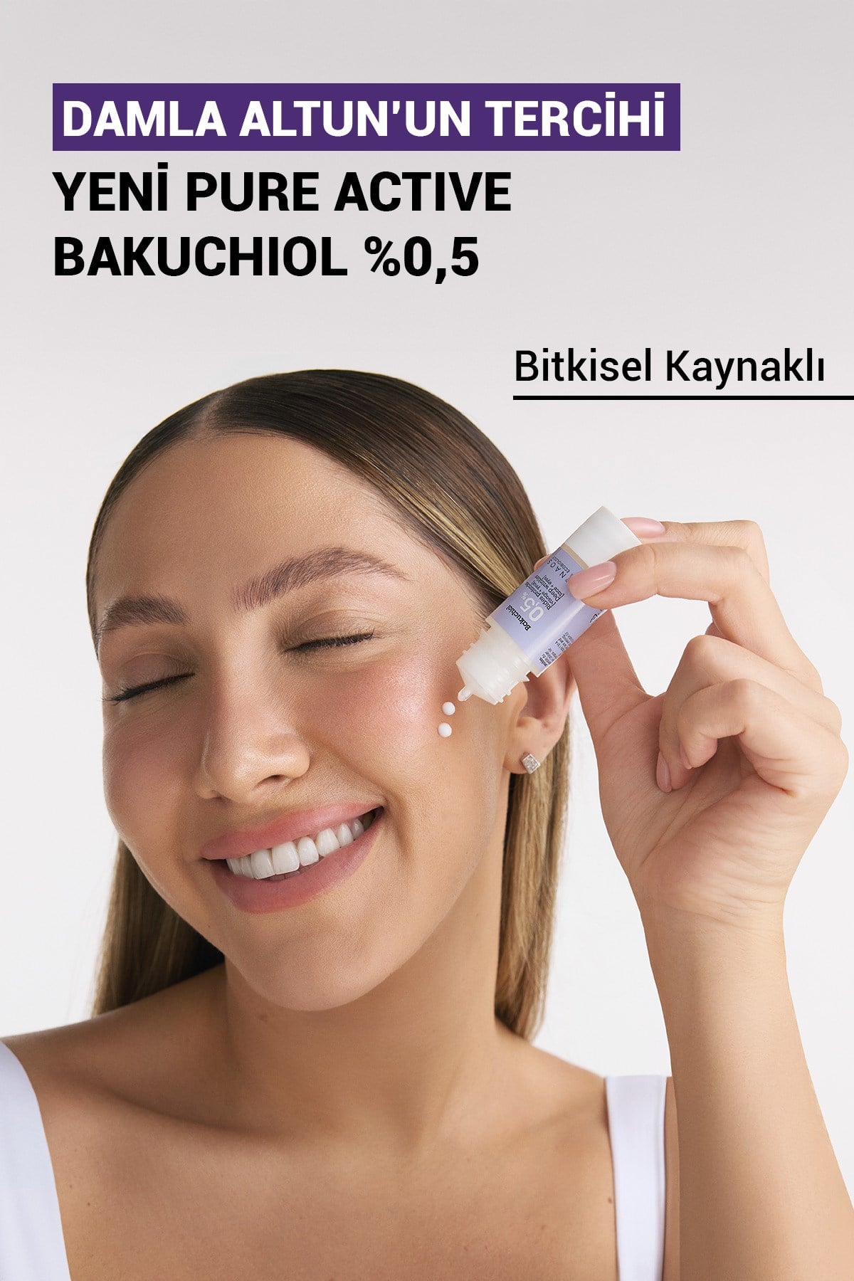 Bakuchiol %0,5 Kırışıklık Karşıtı Serum 15ML | Hassas Ciltler için Retinol Alternatifi