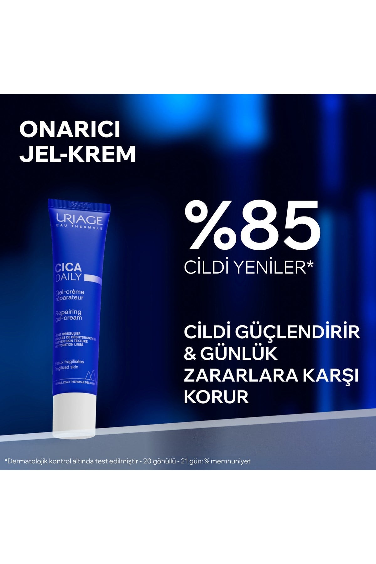 BARIEDERM Cica Daily Cilt Bariyerini Onarıcı ve Yatıştırıcı Jel Krem 40 ml