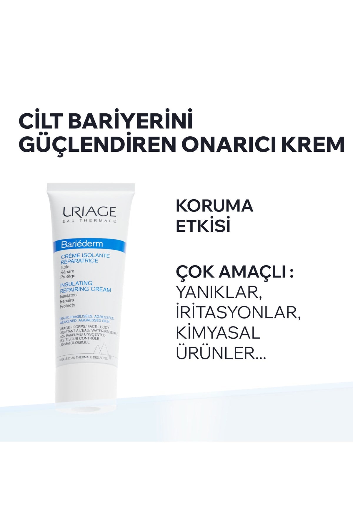 BARIEDERM Zarar Görmüş Ciltler İçin Onarıcı ve Yatıştırıcı Krem 75 ml
