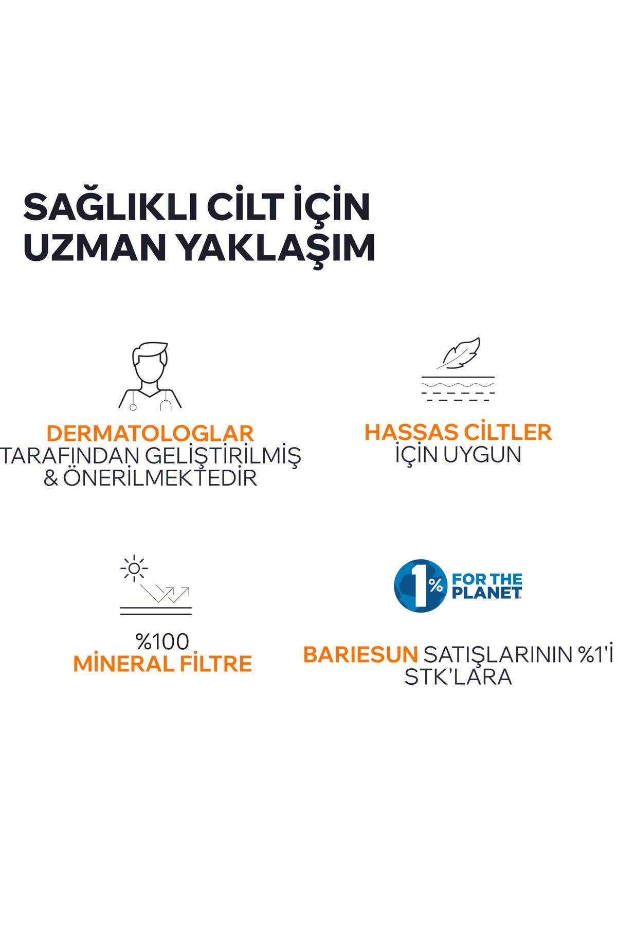 BARIESUN SF50+ Yüksek Koruma Faktörlü Mineral Güneş Koruyucu Stick 18 g