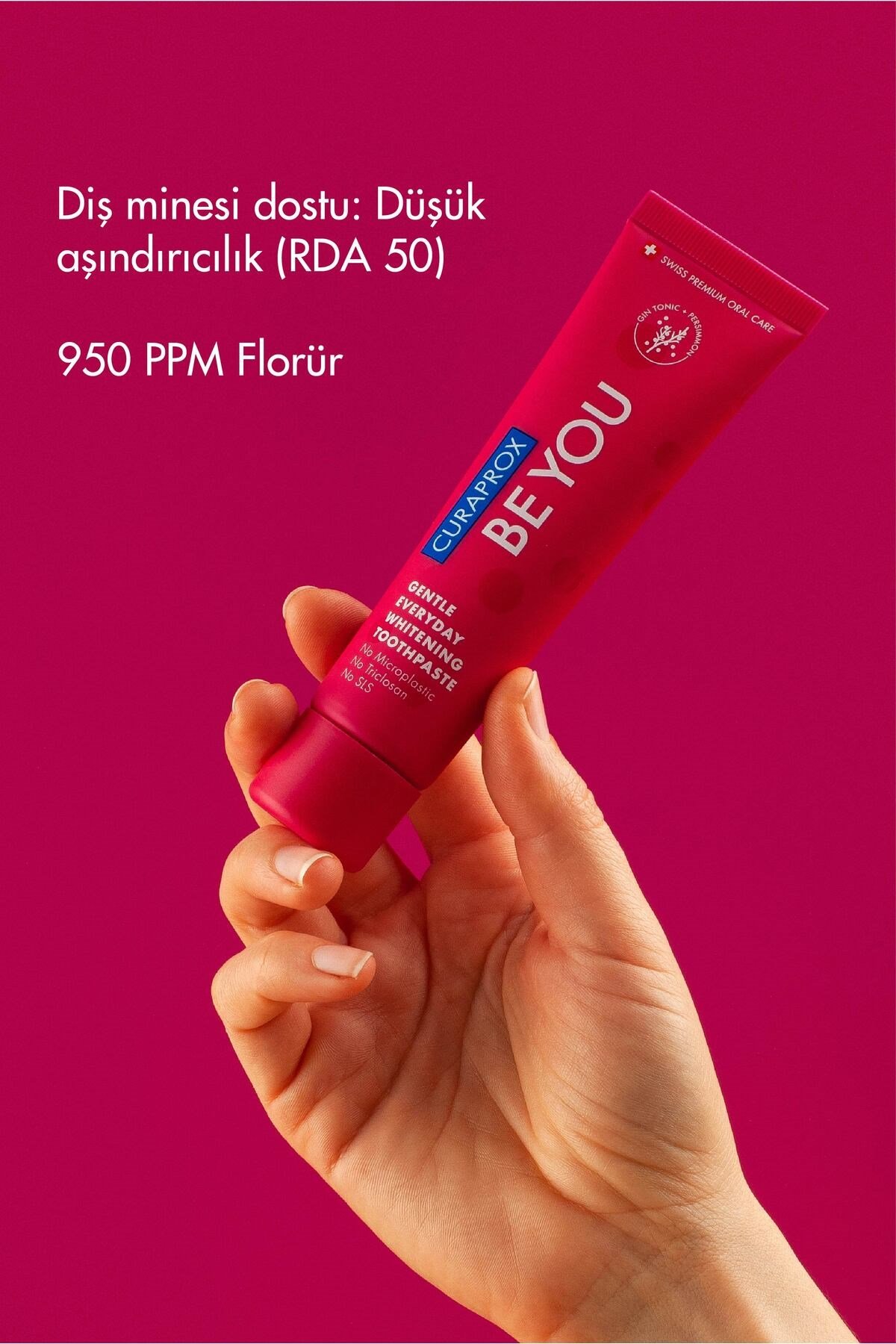Be You Koyu Pembe / Tonik&Hurma Diş Macunu 60ml