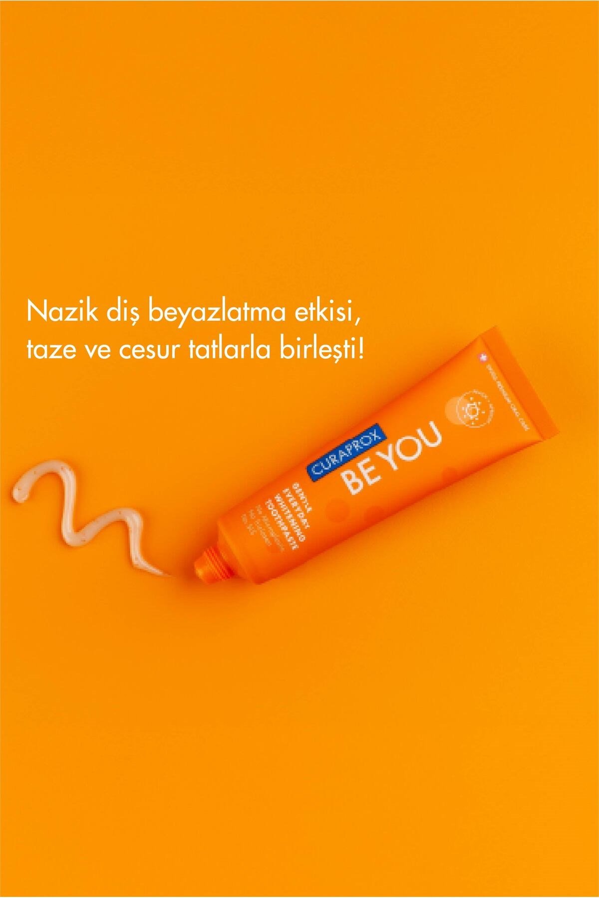 Be You Turuncu / Şeftali&Kayısı Diş Macunu 60ml