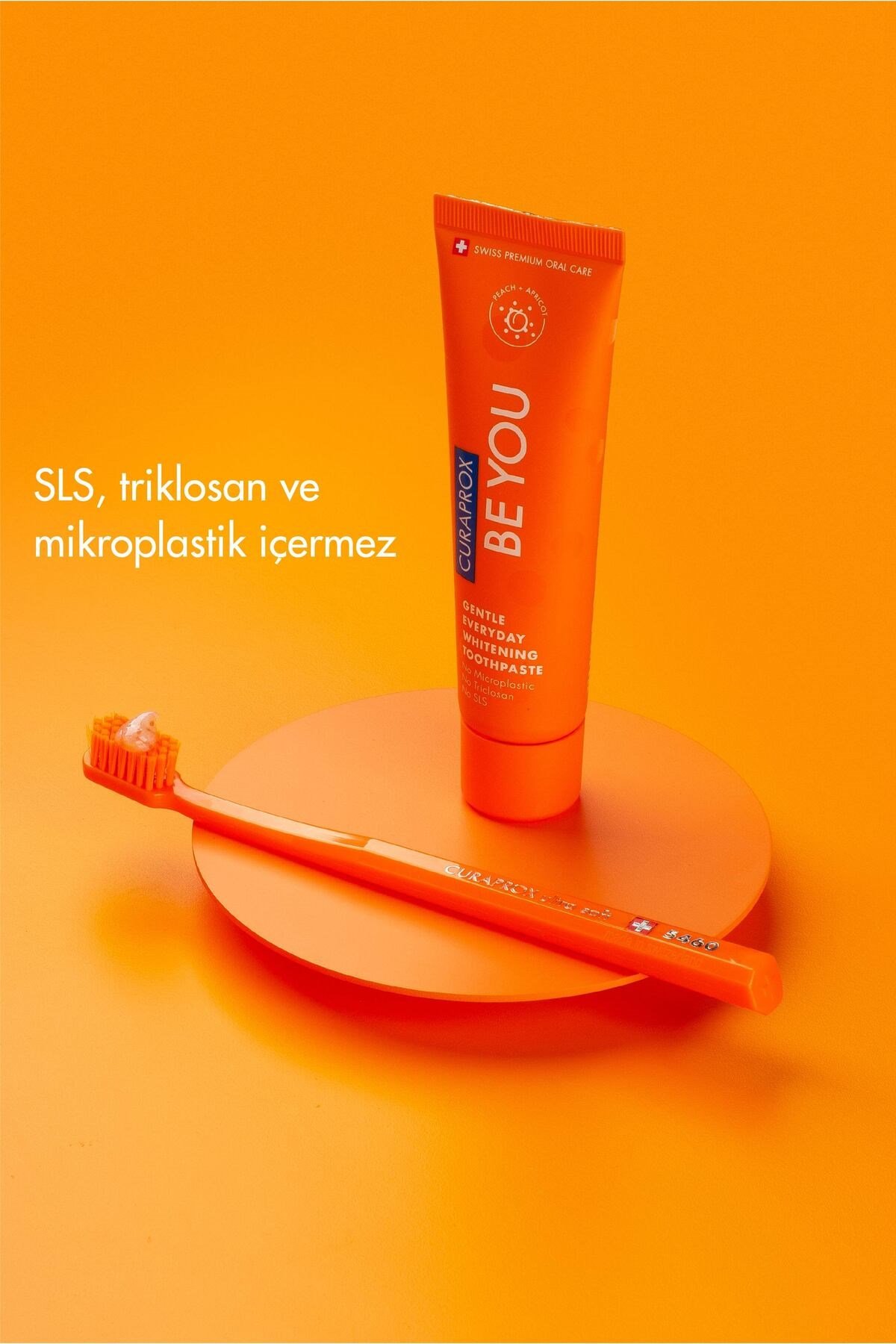 Be You Turuncu / Şeftali&Kayısı Diş Macunu 60ml