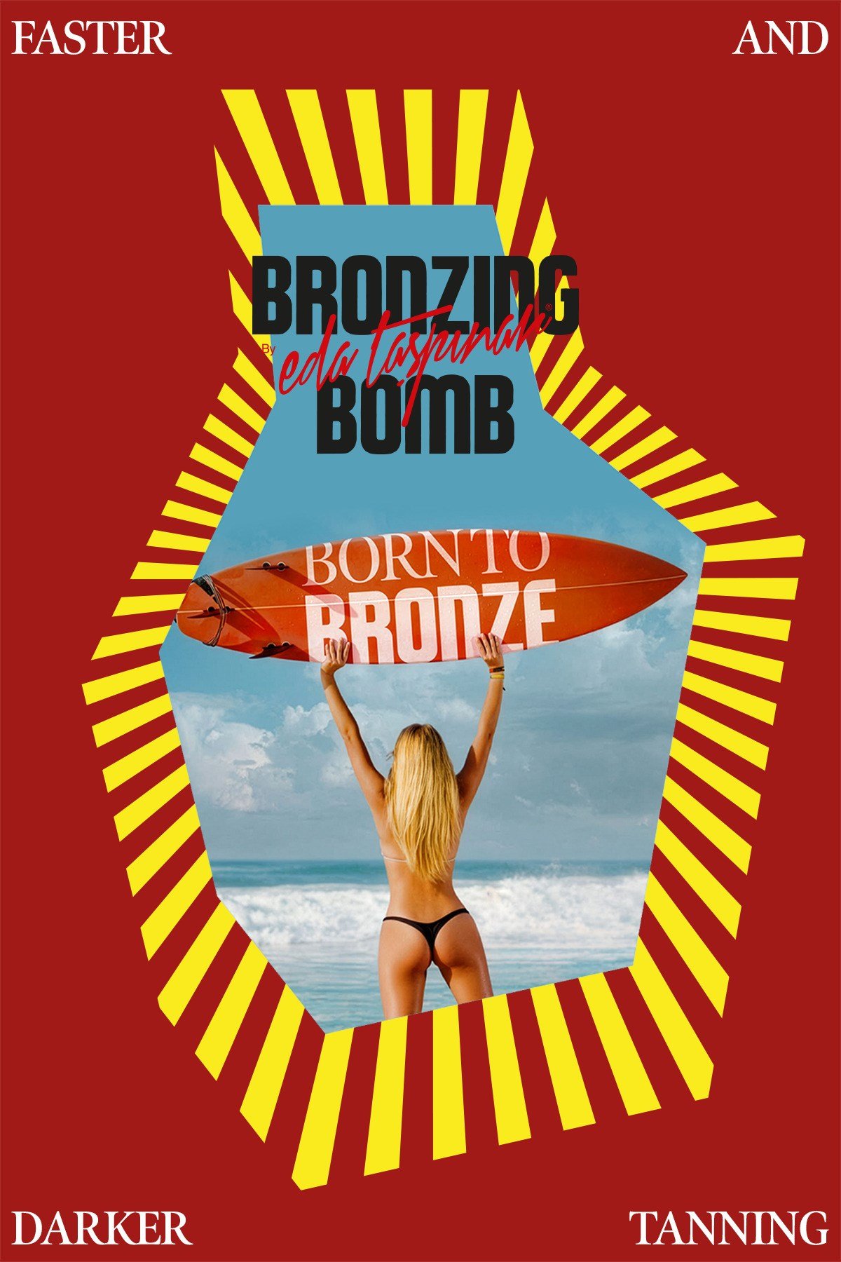 Bronzing Bomb Bronzlaştırıcı Güneş Yağ – Yoğun Bronzluk & Buğday/Koyu Tenler 200 ml