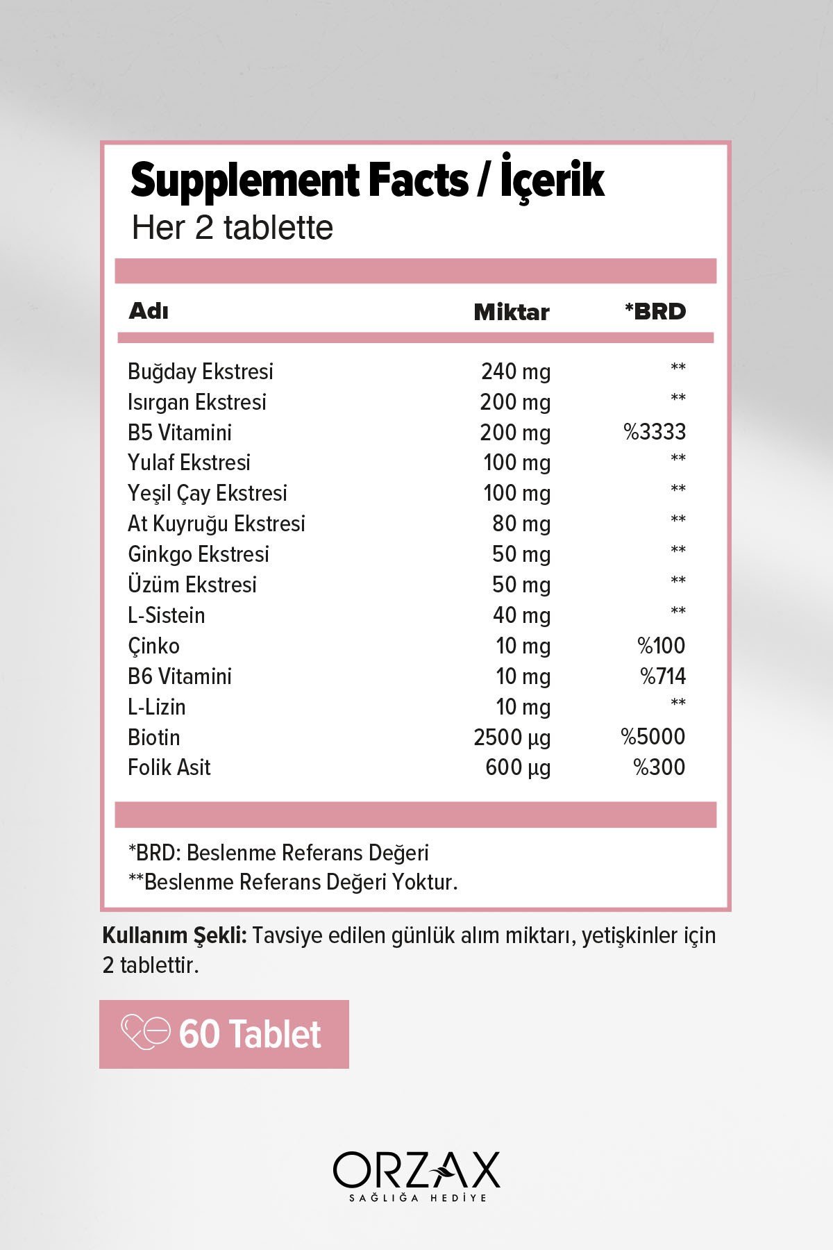 Capillus Women 60 Tablet