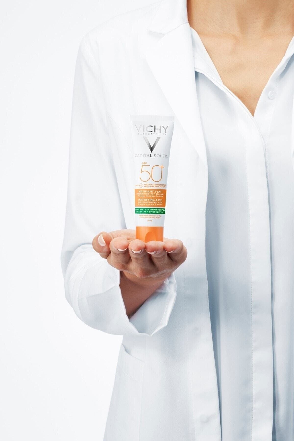 Capital Soleil Yuksek Koruma Parlama Karşıtı Güneş Kremi Spf 50+ 50 Ml