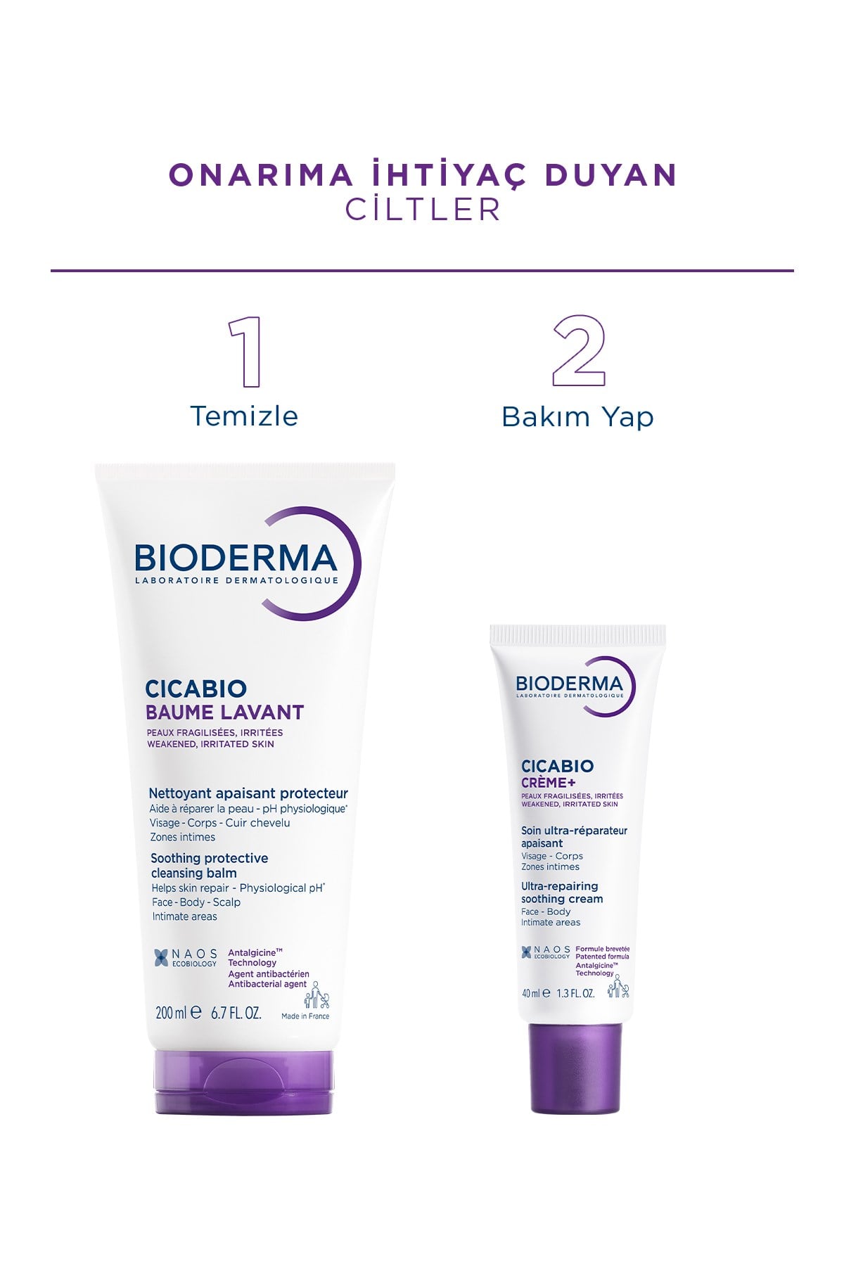 Cicabio Cleansing Balm Onarıcı, Besleyici, Yatıştırıcı Balm Dokulu Yüz ve Vücut Temizleyici 200 ml