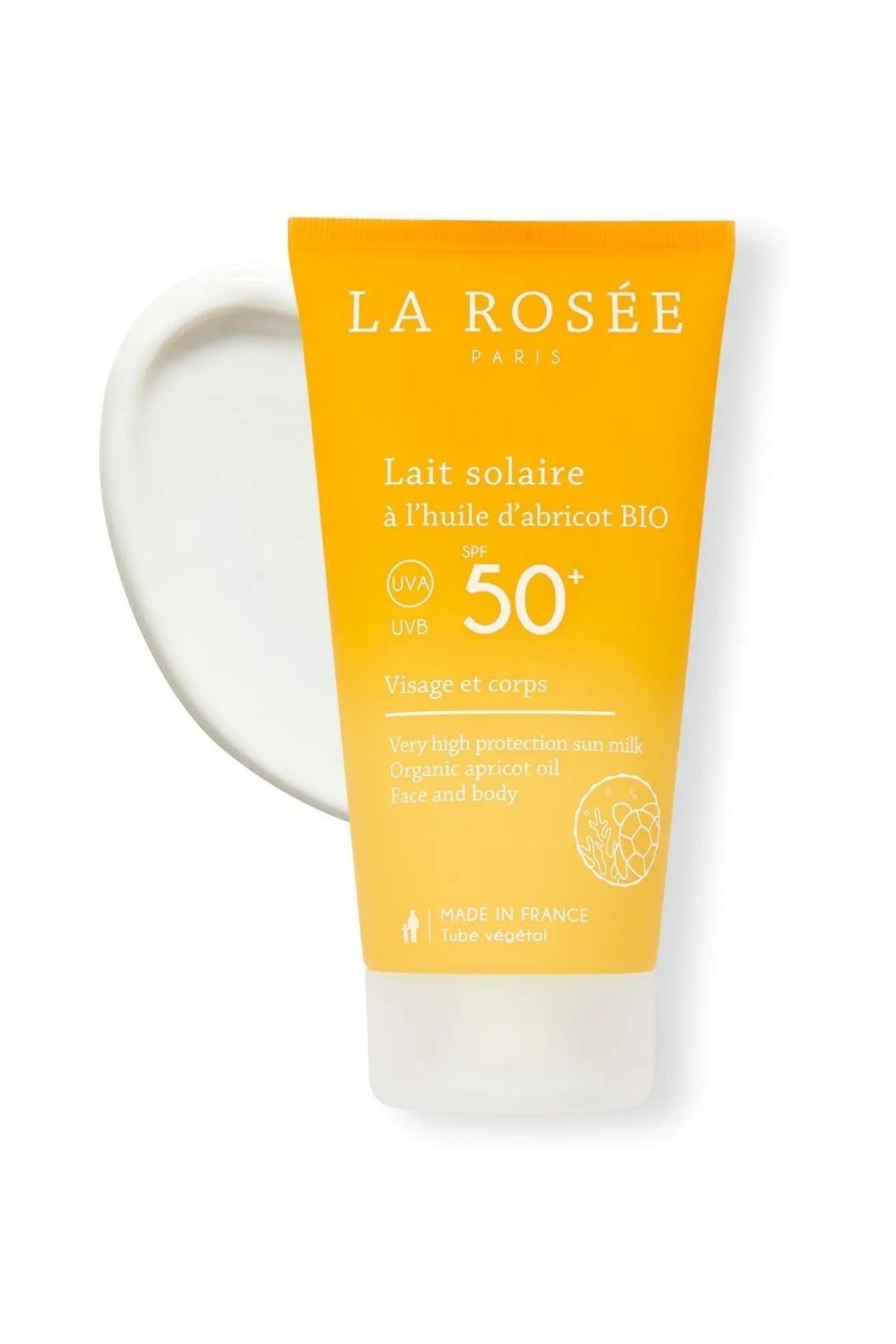 ÇOK YÜKSEK KORUMA SAĞLAYAN GÜNEŞ KORUYUCU SÜT Organik Kayısı Yağı İçeren SPF 50+ 150 Ml