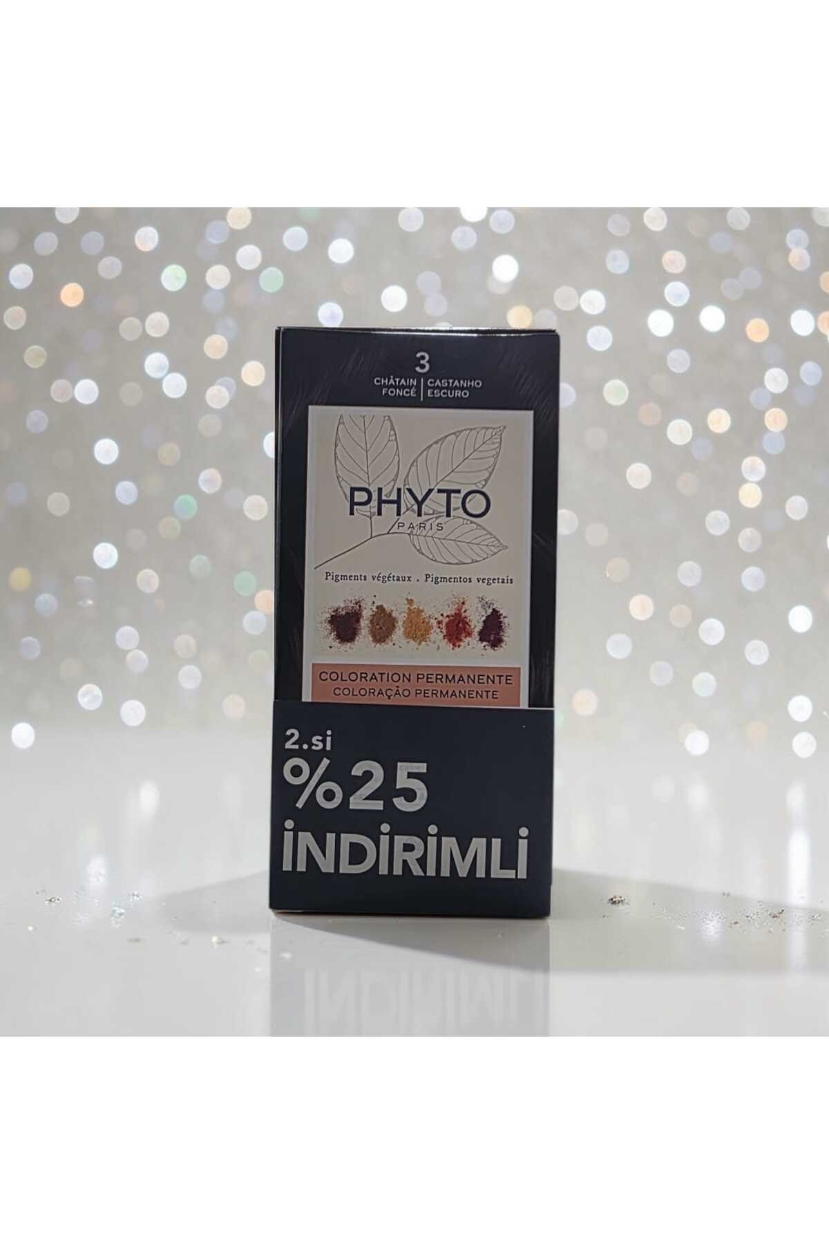 Color 3 Dark Brown Saç Boyası - 2'li Avantaj Paketi