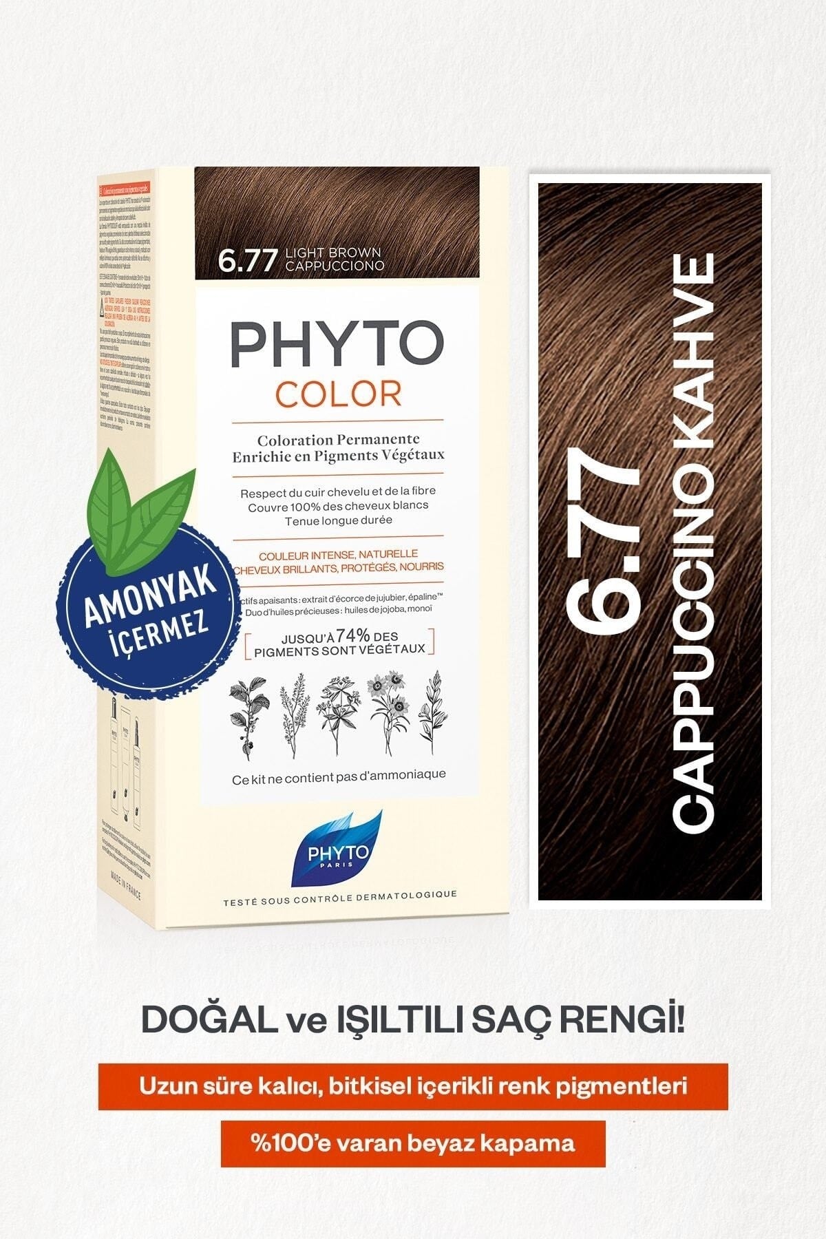 Color Saç Boyası 6.77 Cappuccino Kahve