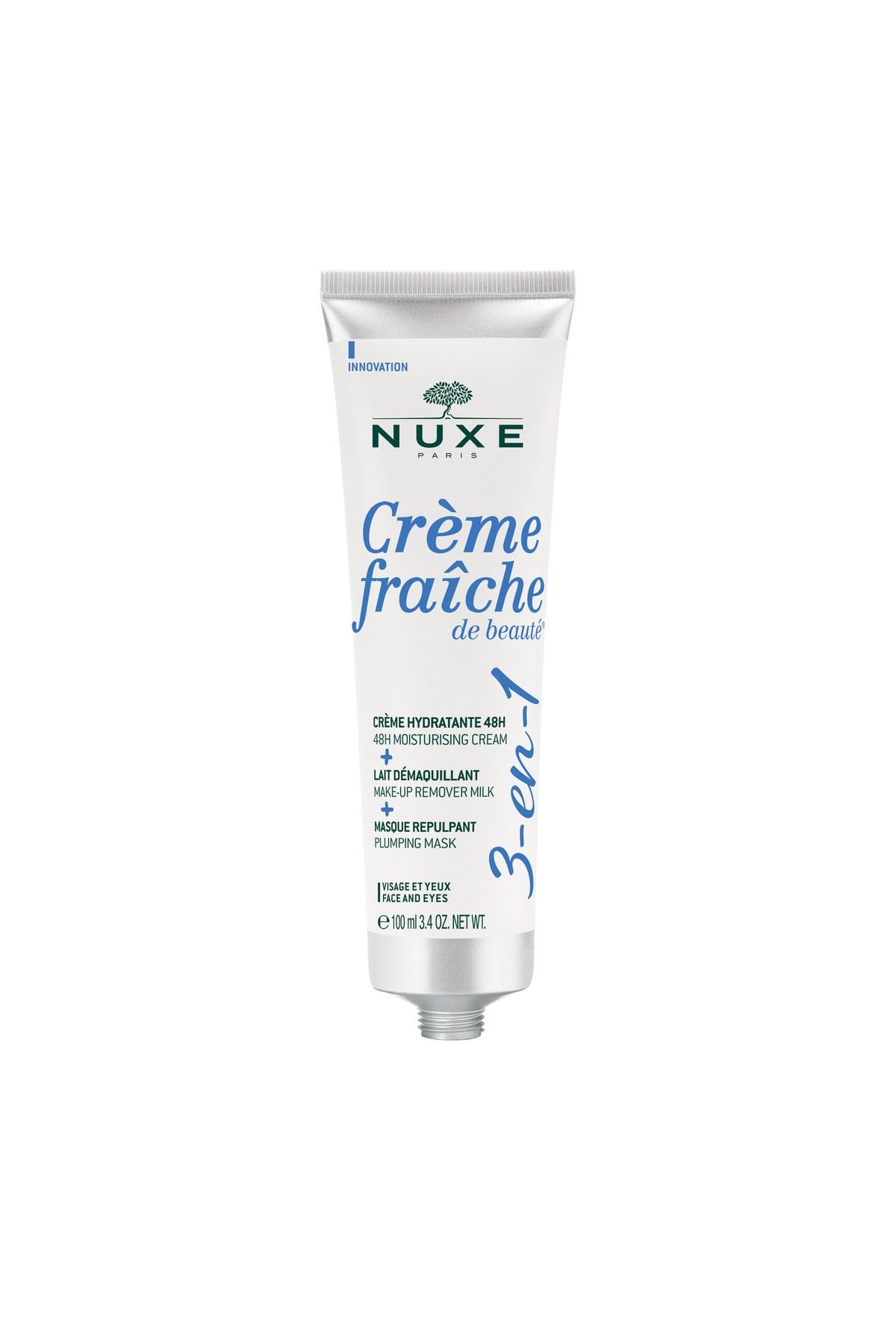 Crème Fraîche 3IN1: Nemlendirici, Temizleme Sütü, Nem Maskesi 100 ml