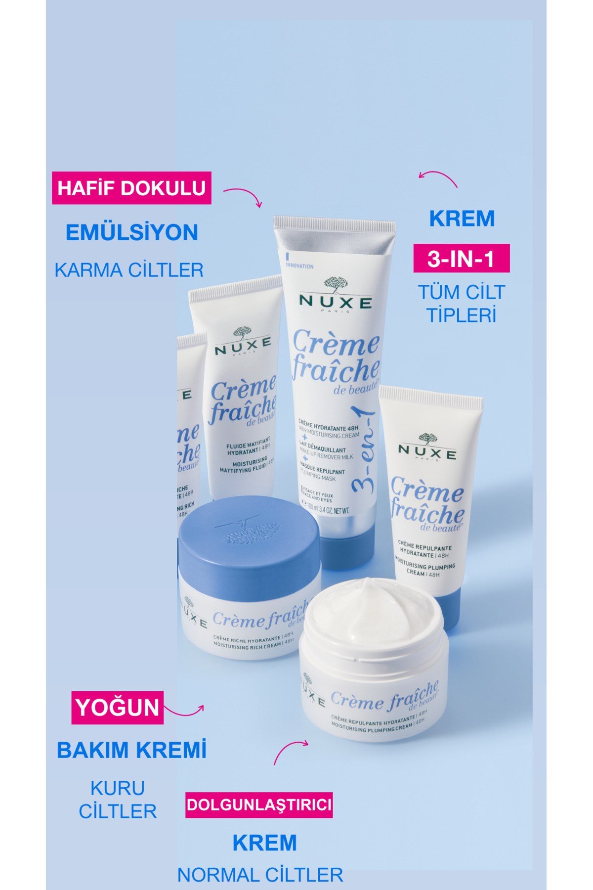 Crème Fraîche Organik Yoğun Bakım Kremi 50 ml
