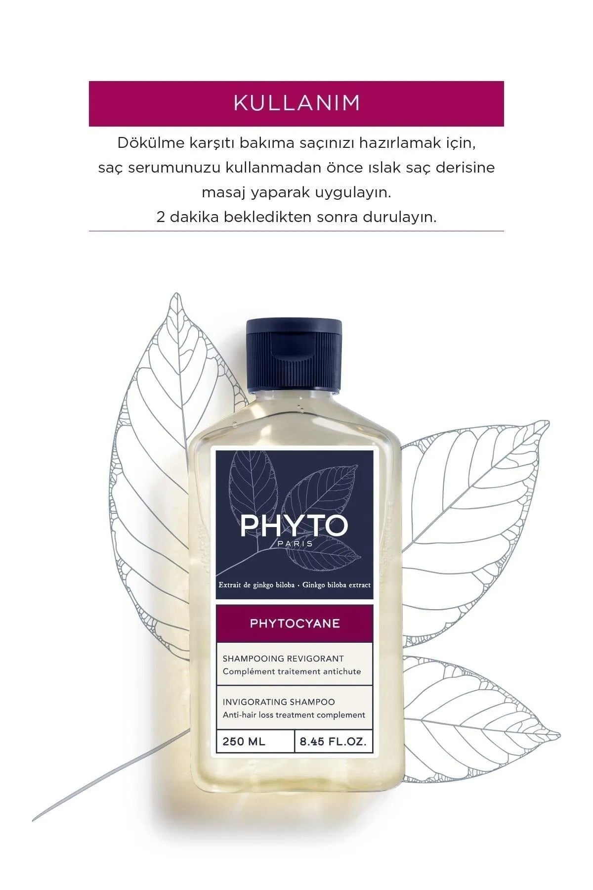 Cyane Kadınlara Özel Saç Dökülmesine Karşı Şampuan 250 ml Canlandırıcı & Dolgunlaştırıcı Etki