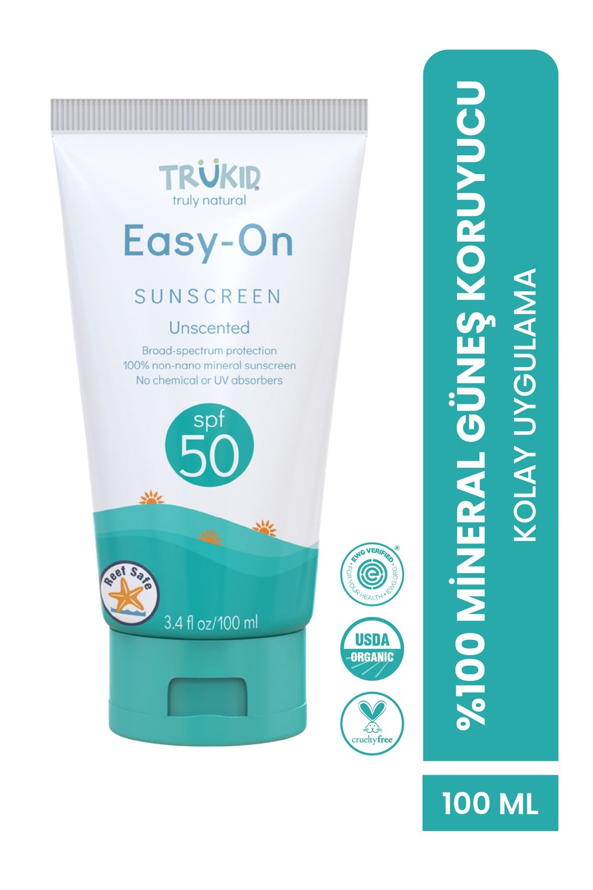 Easy On SPF50 Güneş Koruyucu 100 ml – Hassas Ciltler İçin Etkili Koruma