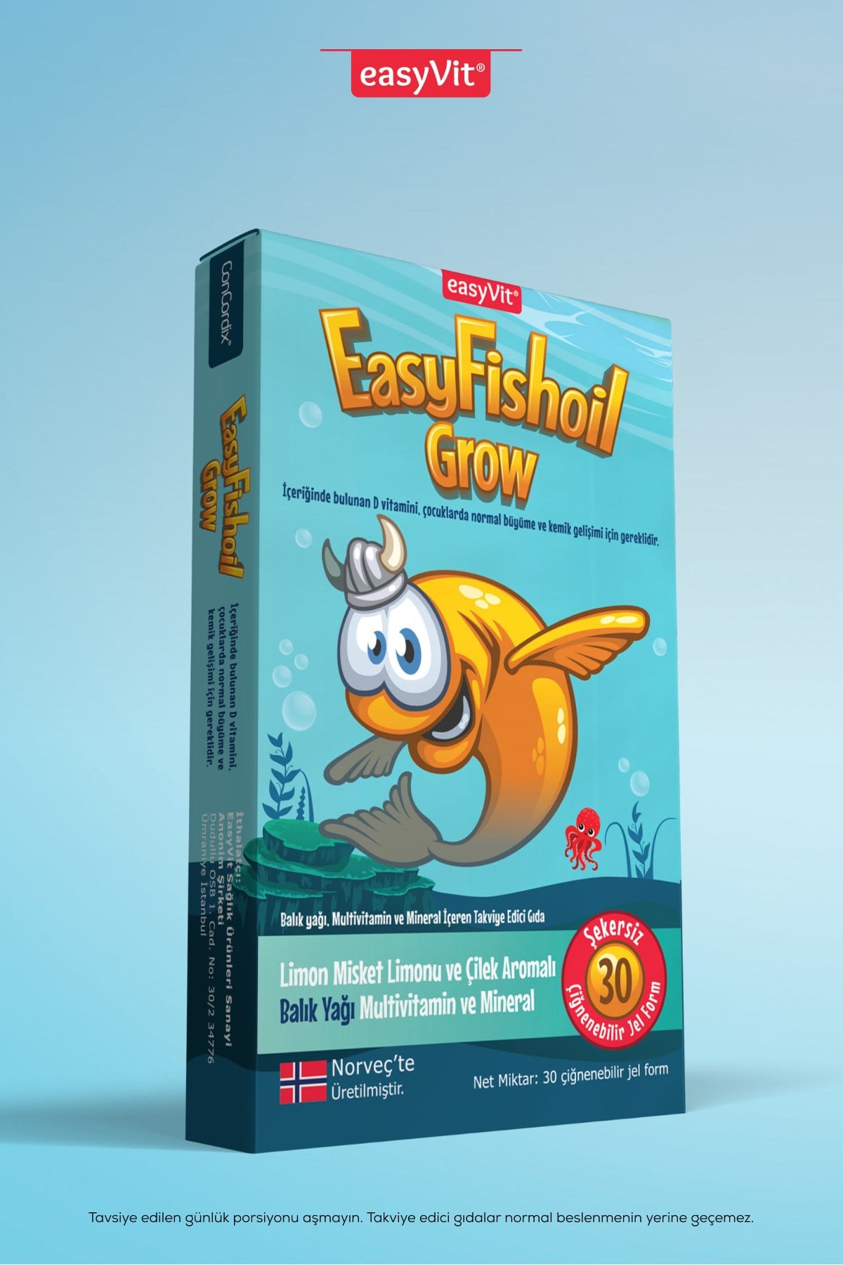 EasyFishoil Grow 30 Jel Tablet
