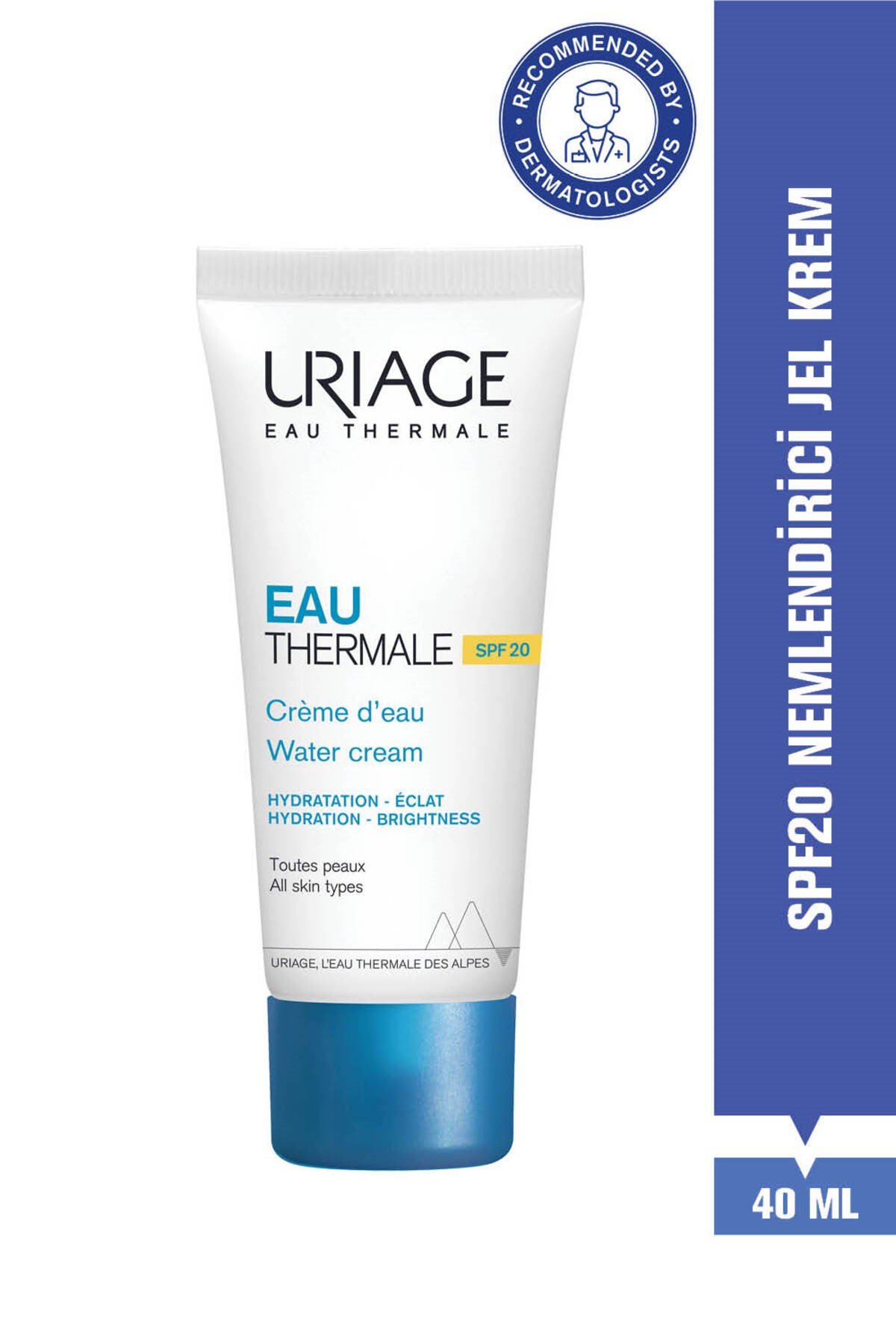EAU THERMAL Su Bazlı Nemlendirici Krem SPF20 40 ml