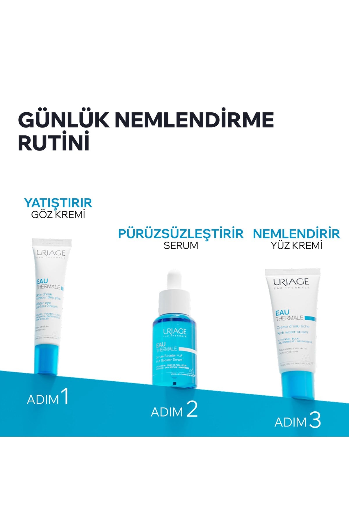 EAU THERMAL Yoğun Su Bazlı Nemlendirici Krem 40 ml