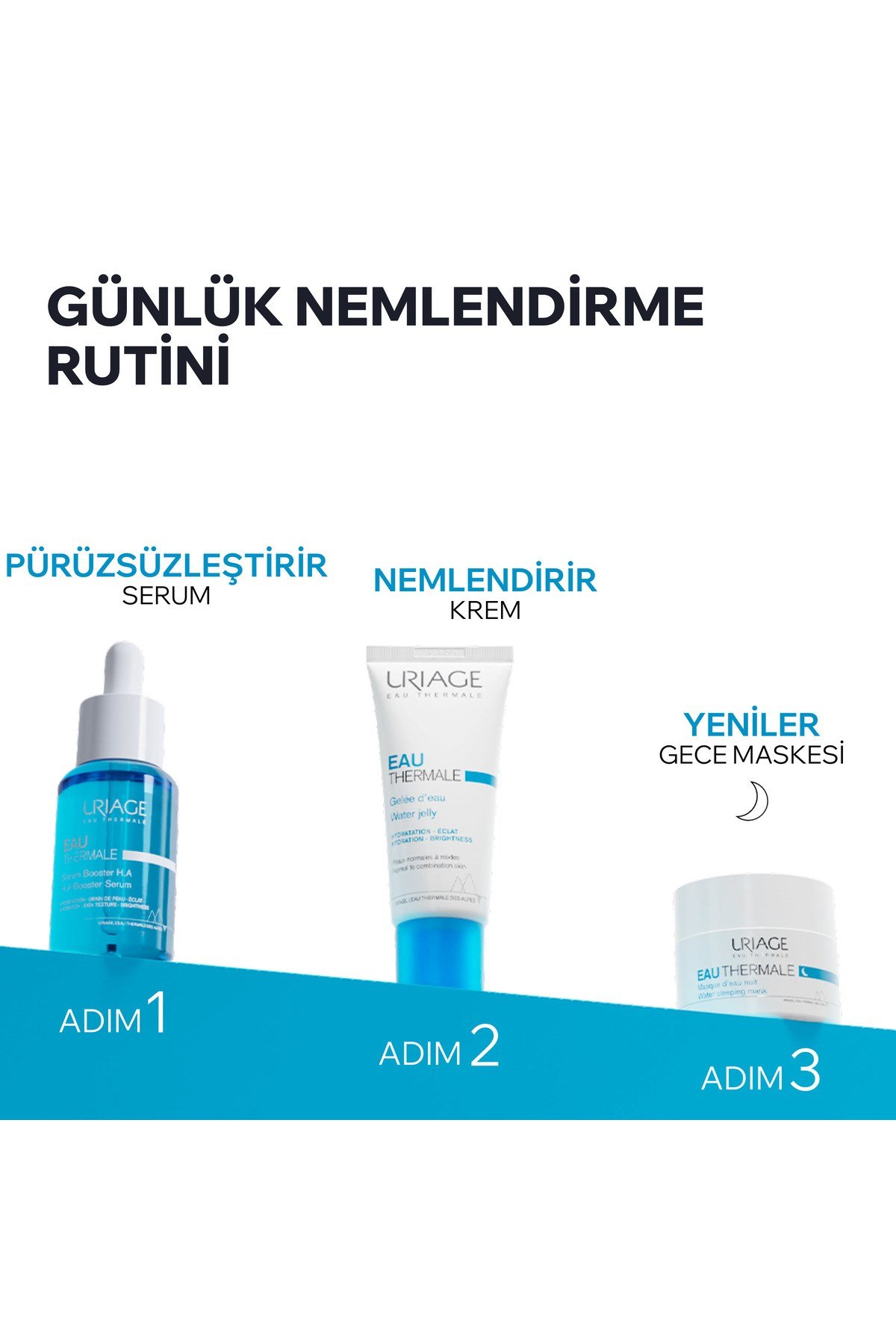 EAU THERMALE Yoğun Nem Veren Gece Bakım Maskesi 50 ml