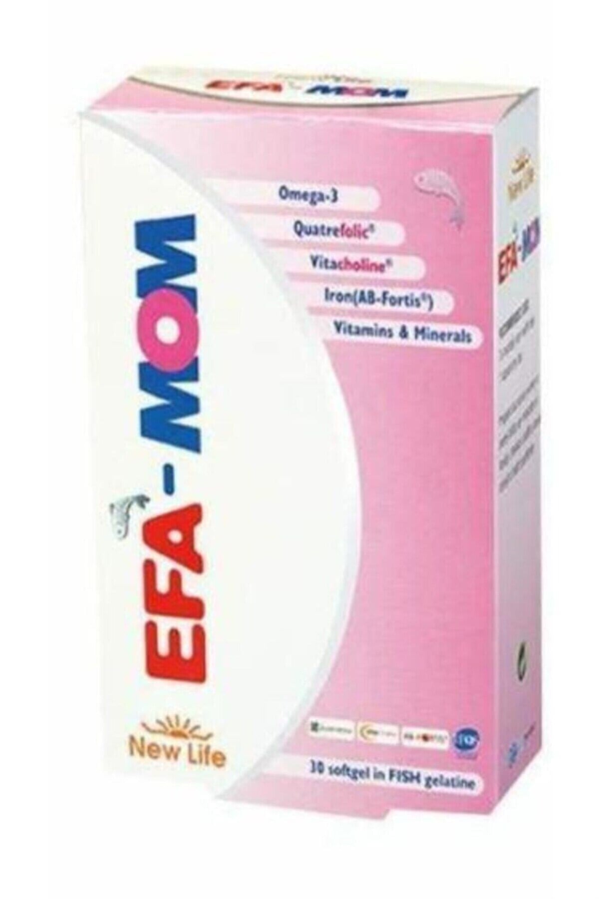 EFA Mom 30 Kapsül Omega 3 - Multivitamin ve Mineraller