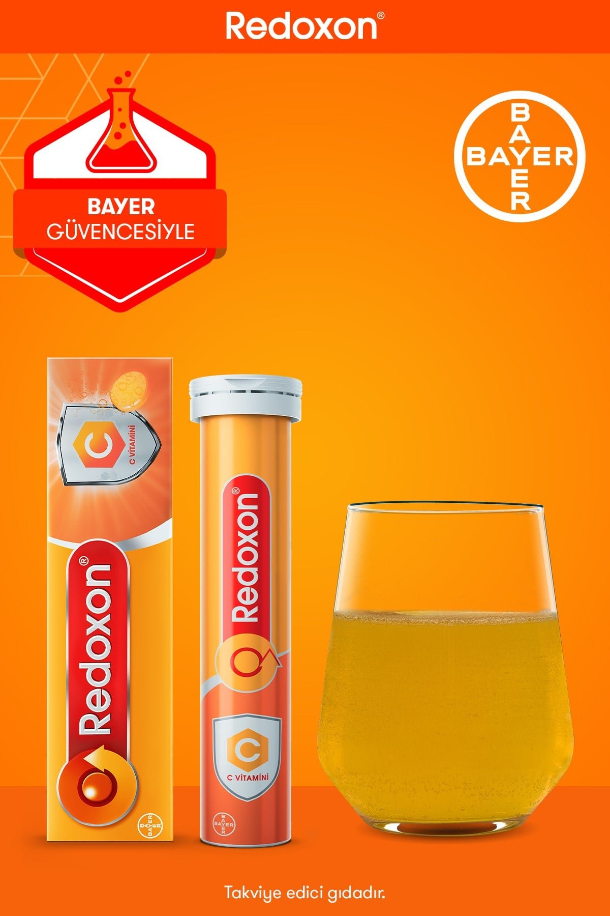Efervesan Tablet I 1000 Mg C Vitamini Takviye Edici Gıda