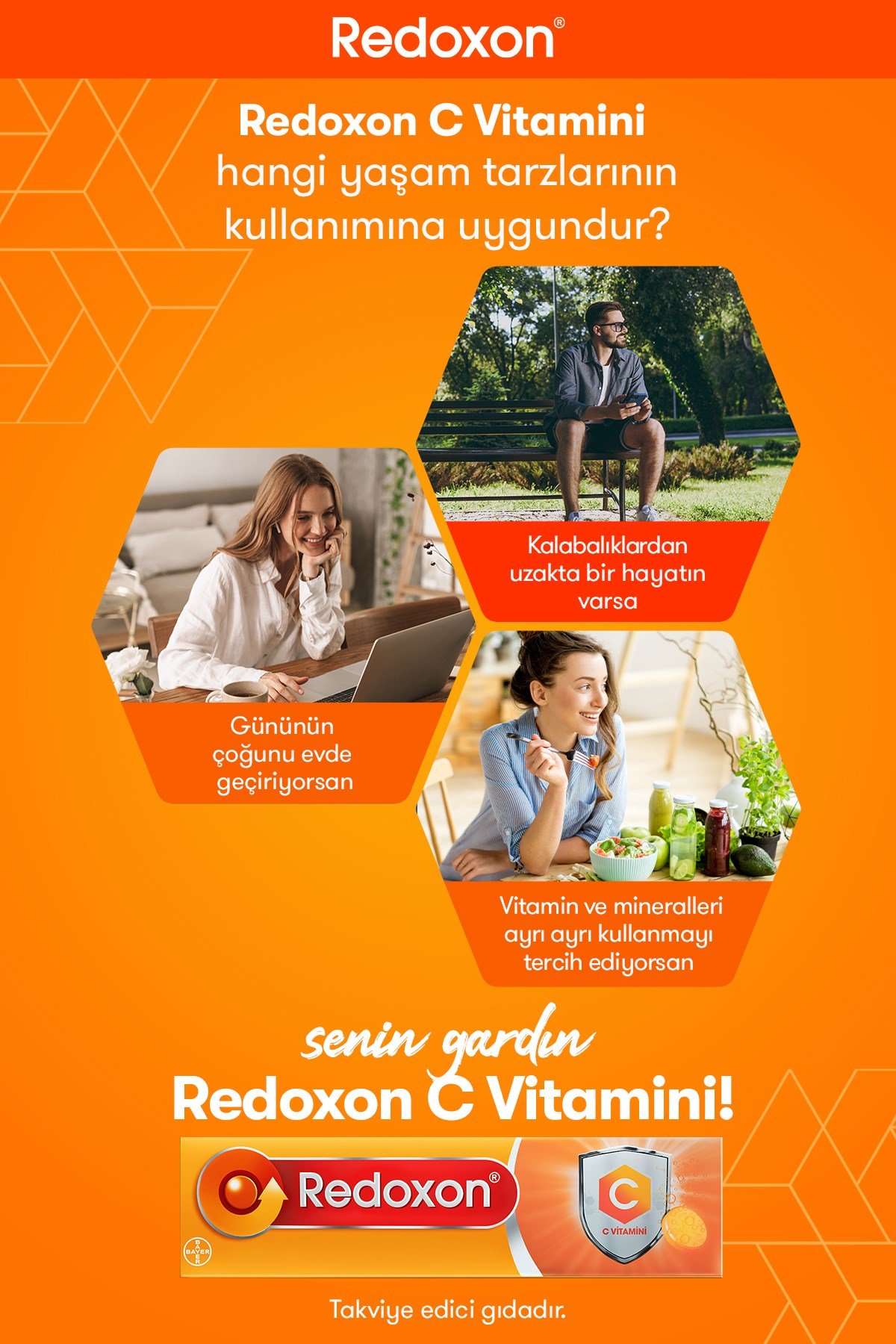Efervesan Tablet I 1000 Mg C Vitamini Takviye Edici Gıda
