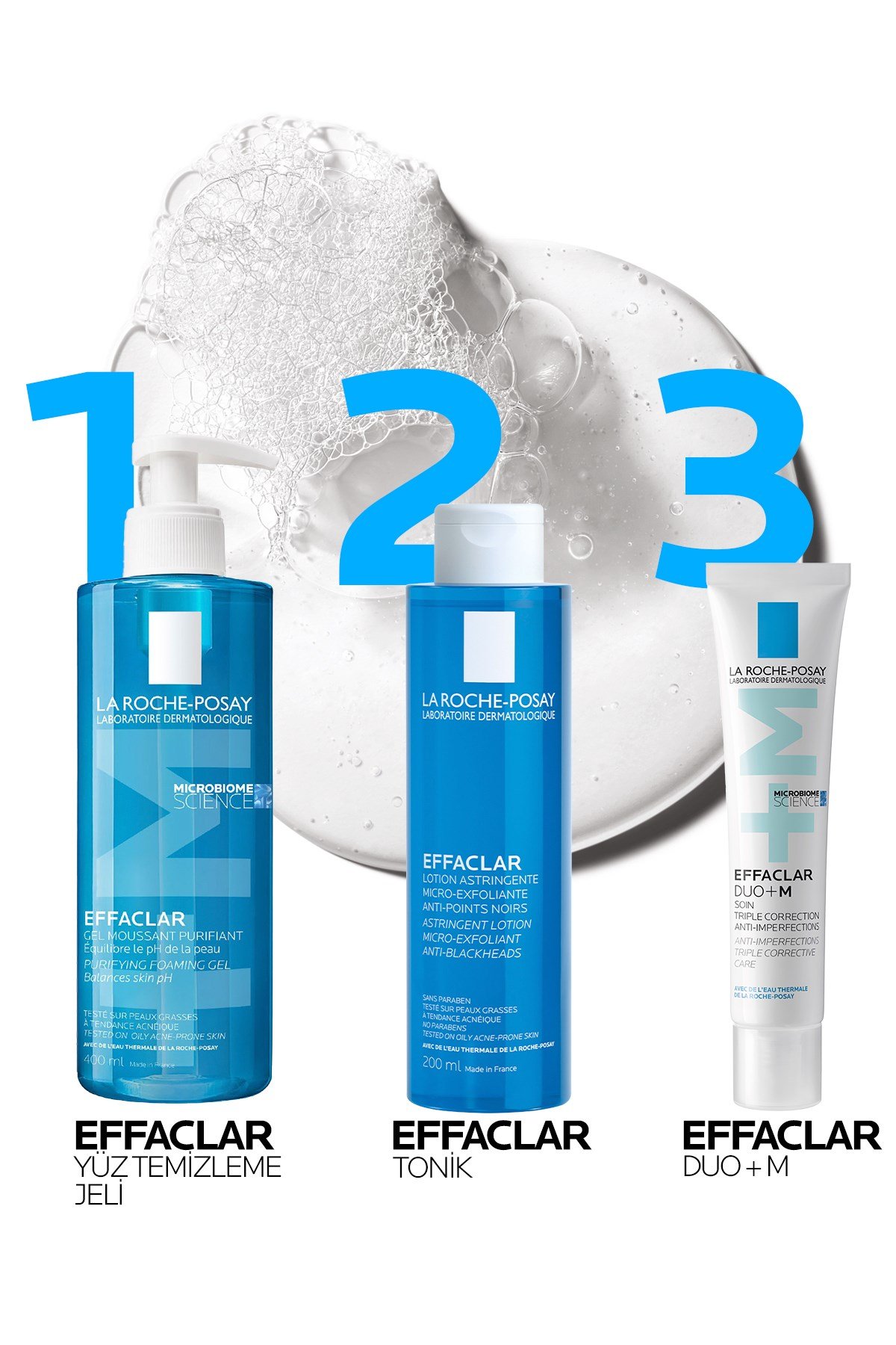 Effaclar Yağlı Ciltler İçin Salisilik Asit İçeren Siyah Nokta ve Gözenek Sıkılaştırıcı Tonik 200 ml
