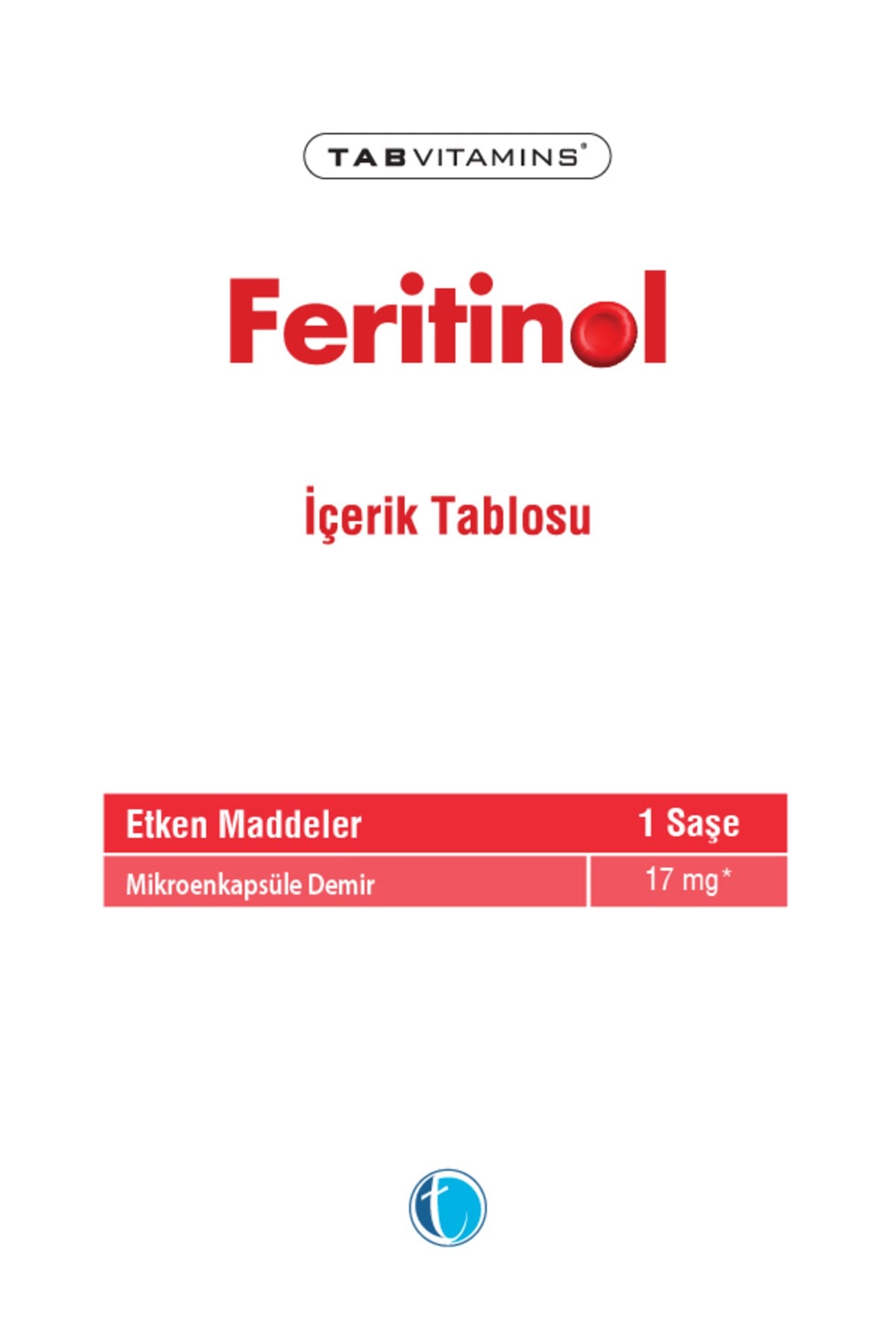 Feritinol 30 Saşe