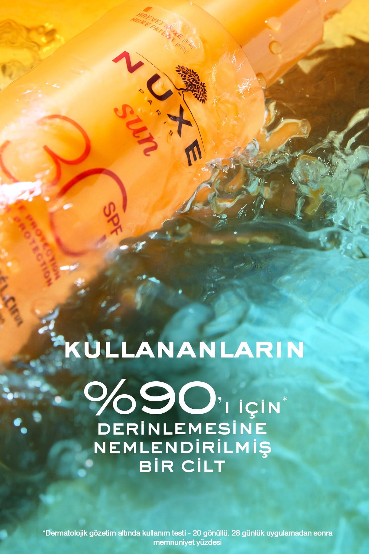 Güneş Koruyucu Yüz ve Vücut Sütü SPF 30 150 ML