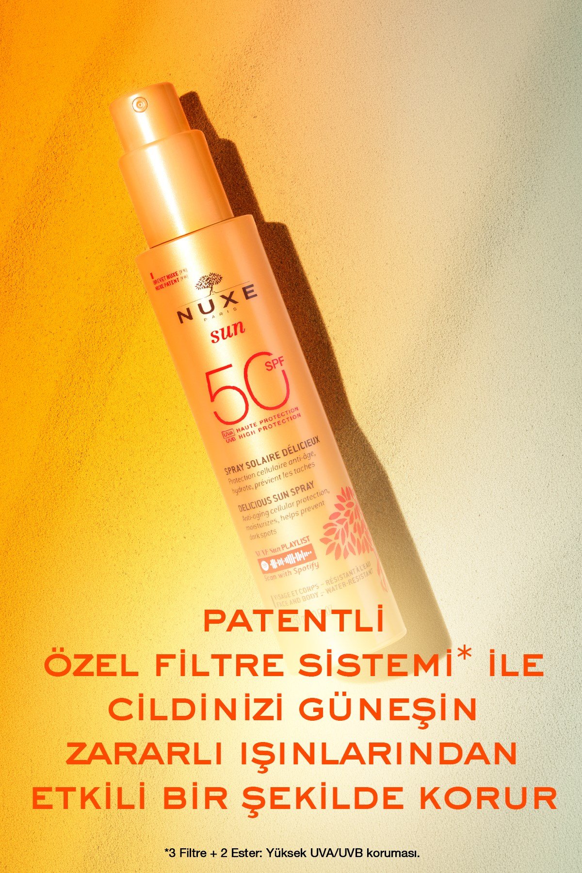 Güneş Koruyucu Yüz ve Vücut Sütü SPF 50 150 ML