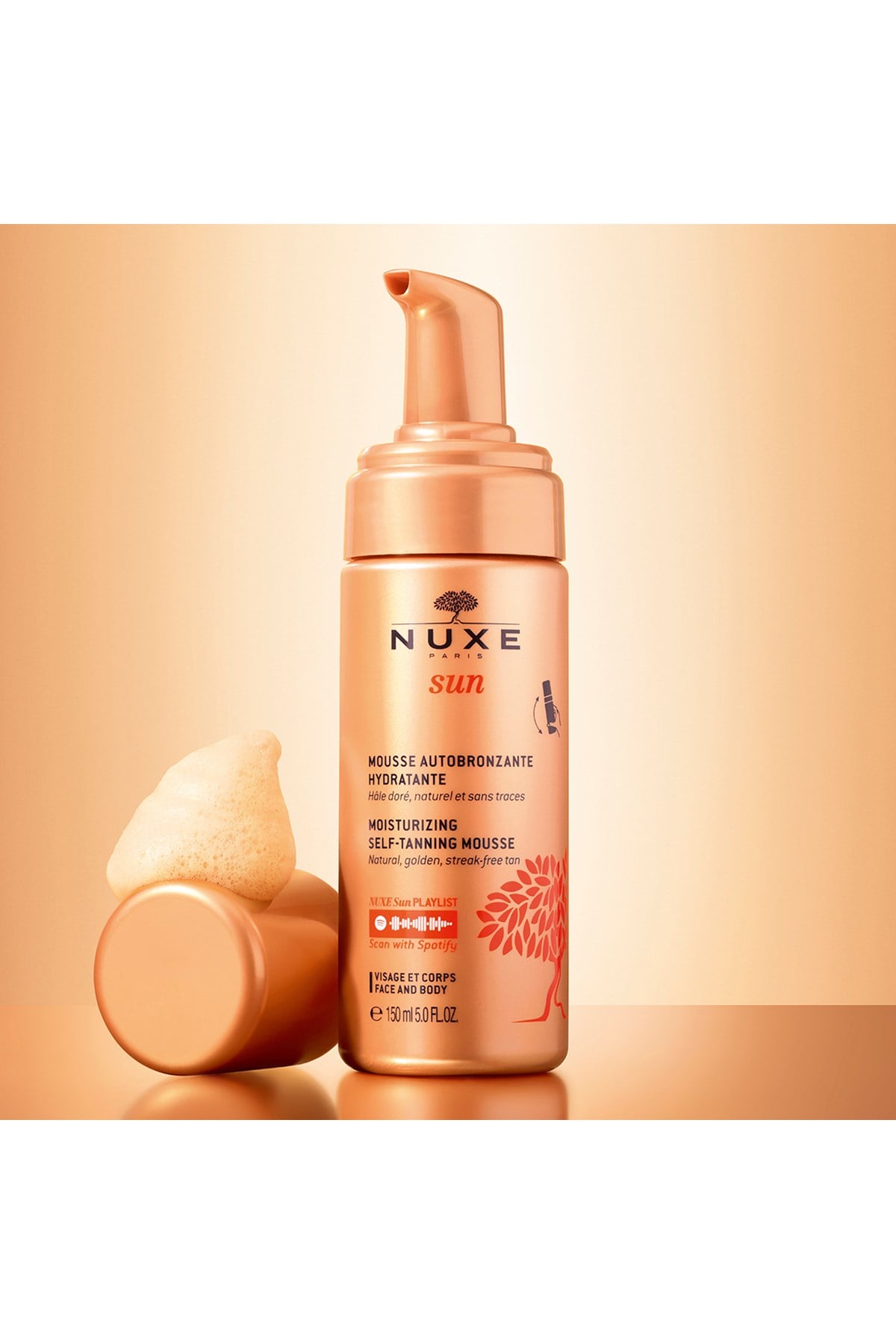 Güneşsiz Bronzlaştırıcı Köpük 150 ml