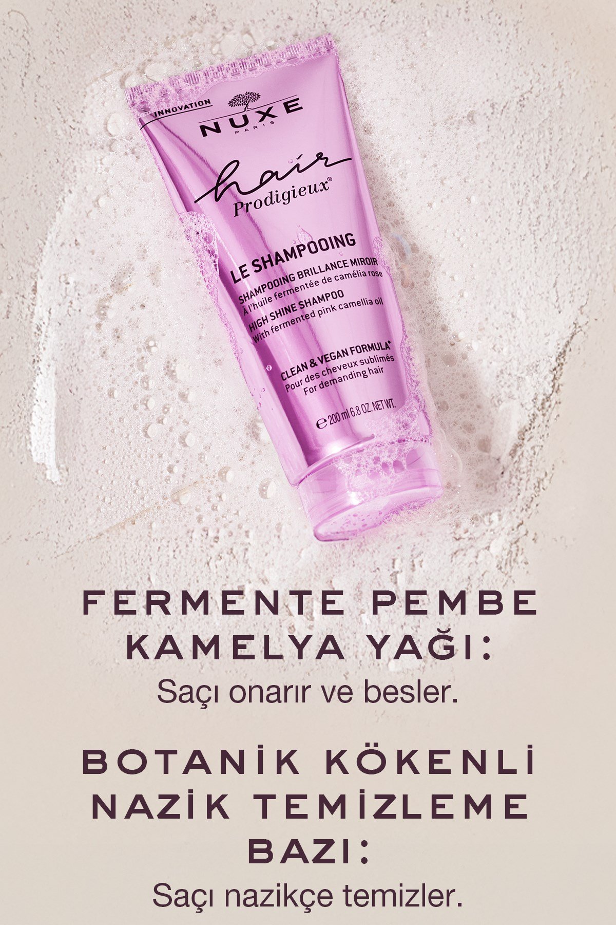 Hair Prodigieux Yoğun Parlaklık Veren Şampuan 200 ML