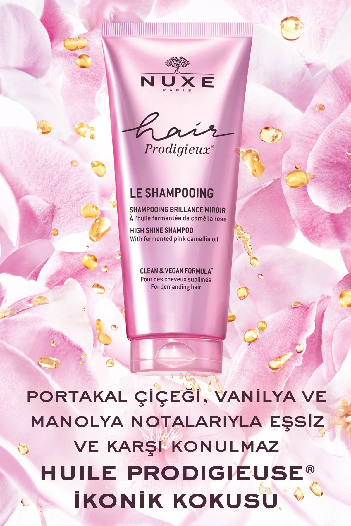 Hair Prodigieux Yoğun Parlaklık Veren Şampuan 200 ML