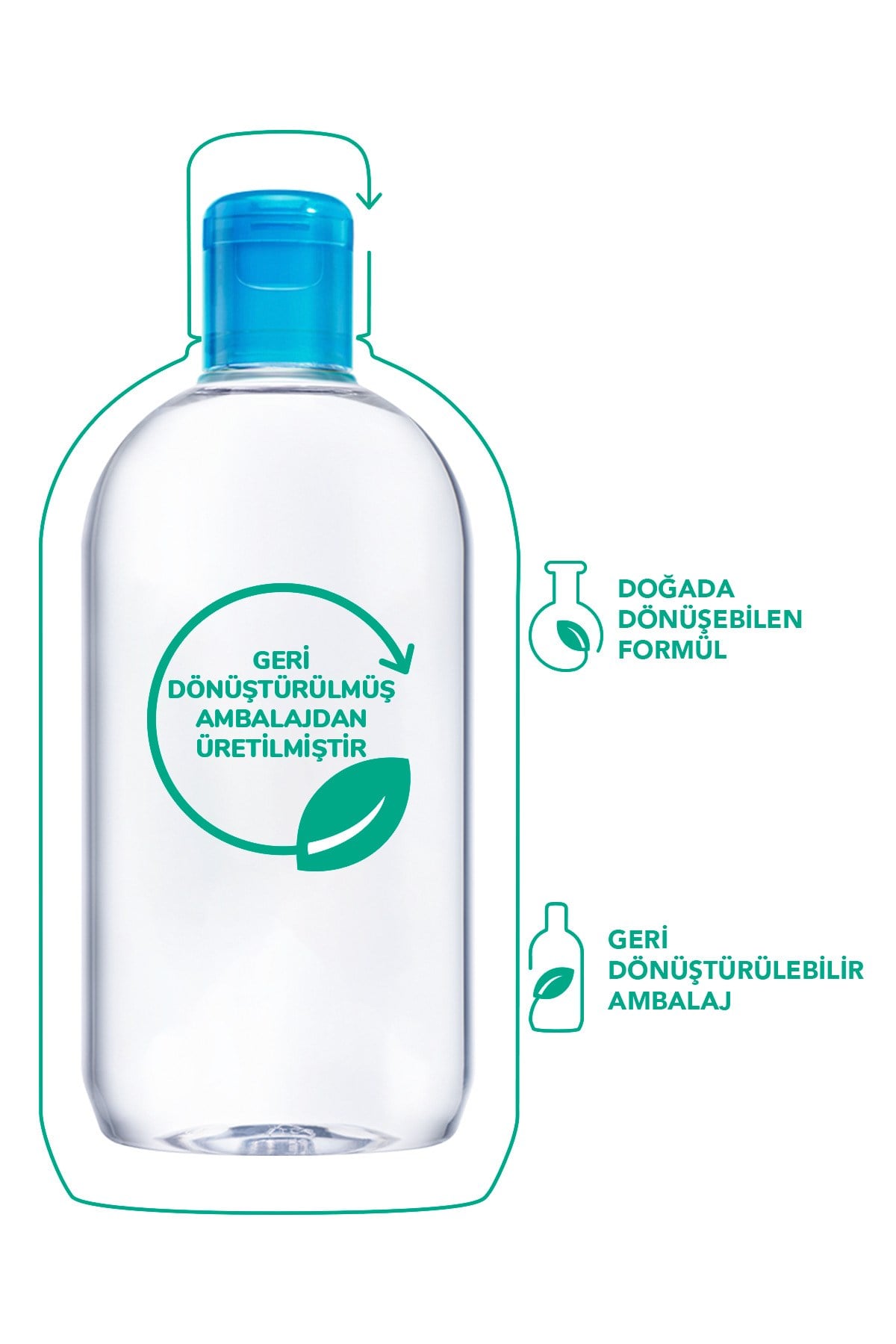 Hydrabio H2O Micellar Nemlendirici Makyaj Temizleme Suyu 500 ml