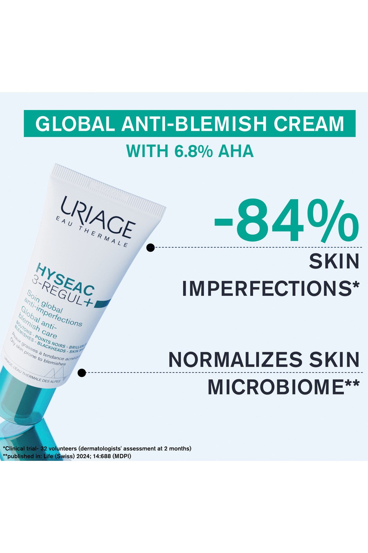 Hyseac 3 Regul Leke Ve Siyah Nokta Oluşumunu Engelleyen Karşıtı Krem 40 ml