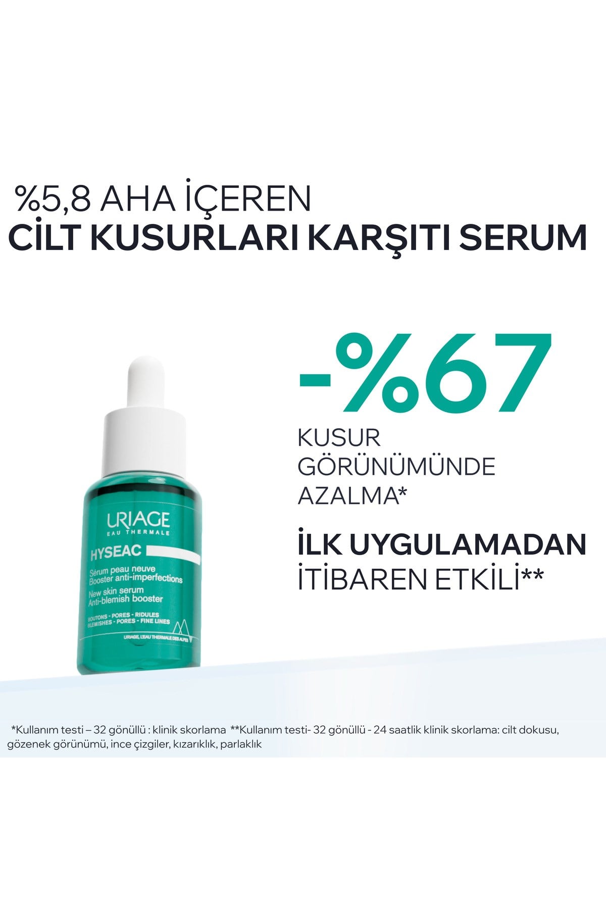HYSEAC Akneye Eğilimli Karma ve Yağlı Ciltler için Leke Karşıtı Serum 30 ml
