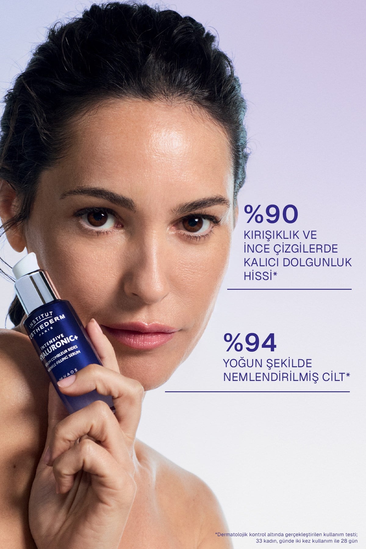 Intensive Hyaluronic Serum İnce Çizgi ve Kırışıklık Karşıtı Nemlendirici Yüz Bakım Serumu 30ML