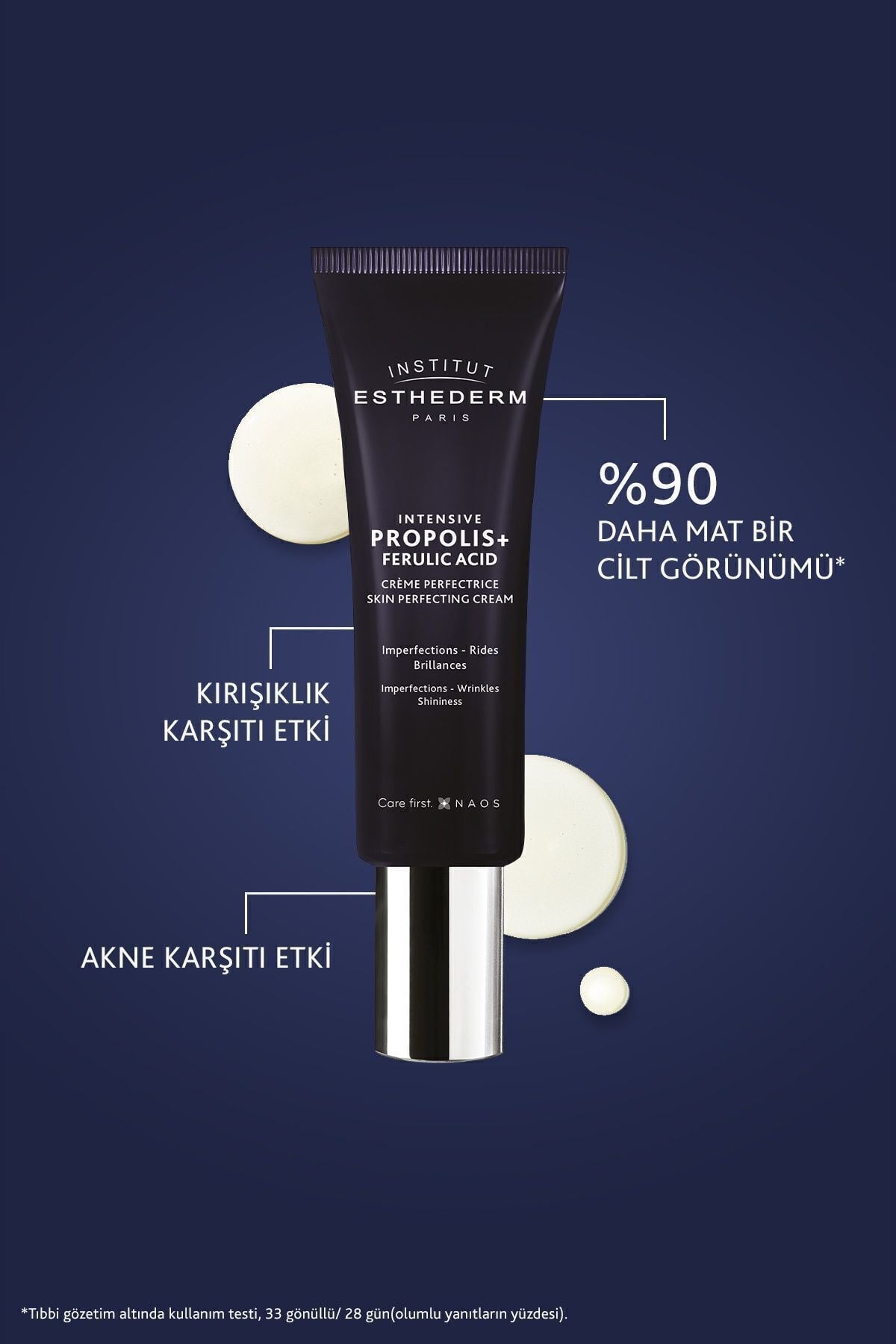 Intensive Propolis+ Skin Perfector Cream Akne ve Siyah Nokta Karşıtı Antioksidan Krem 50ML