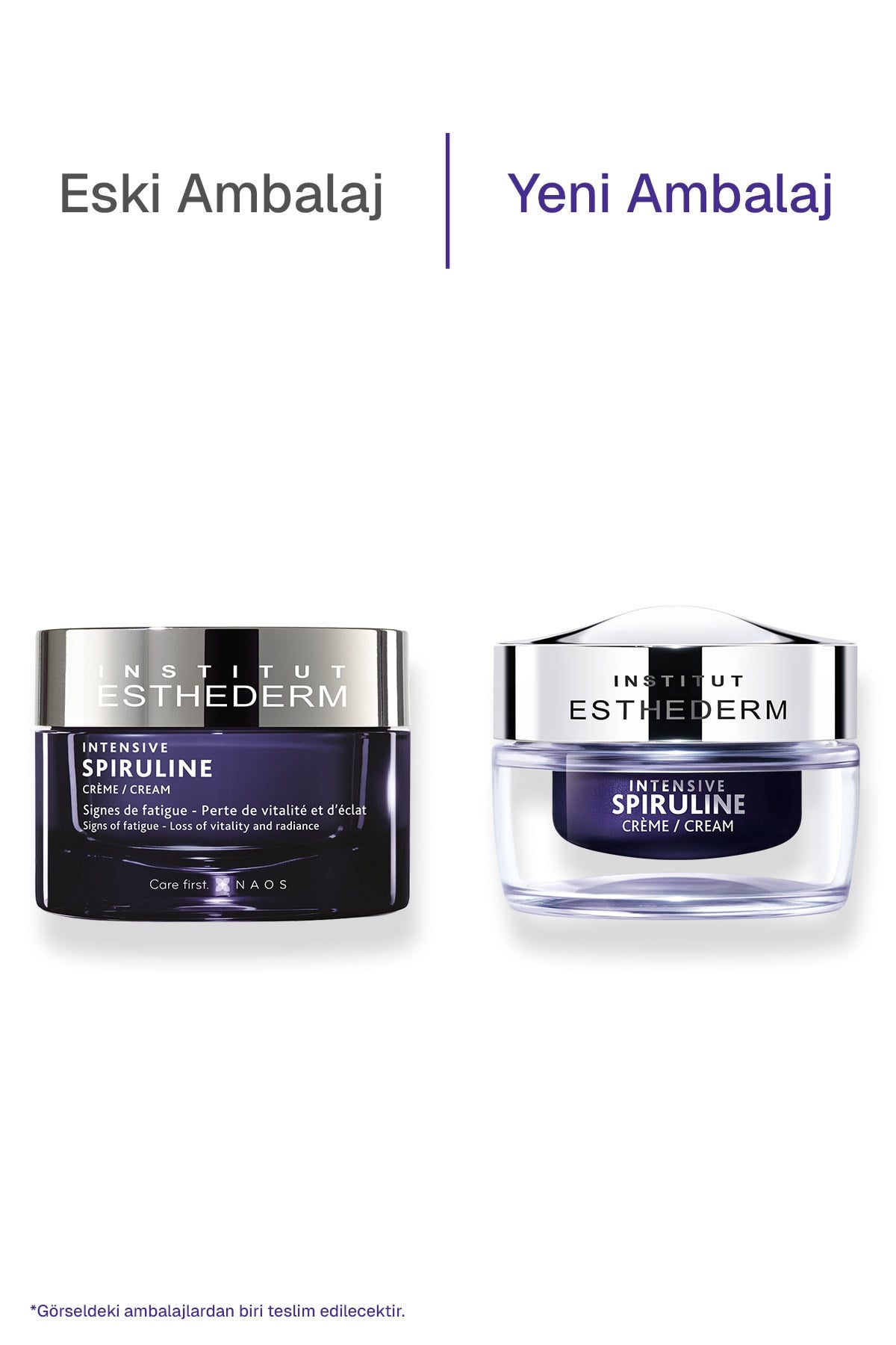 Intensive Spiruline Cream  Canlandırıcı ve Aydınlatıcı Etkili Işıltı Veren Besleyici Krem 50ML