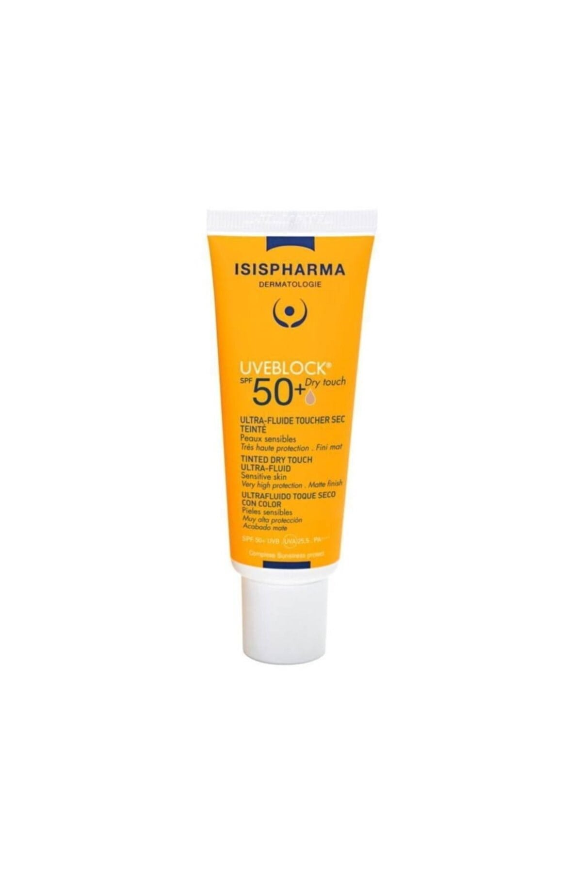 Isis Pharma Uveblock Dry Touch Renkli Güneş Koruyucu SPF50+ 40ml