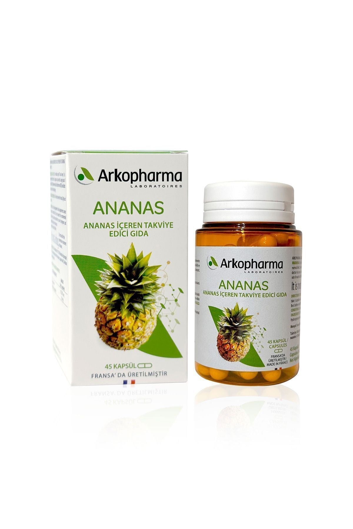 Laboratoires Ananas Bromelain 45 Kapsül