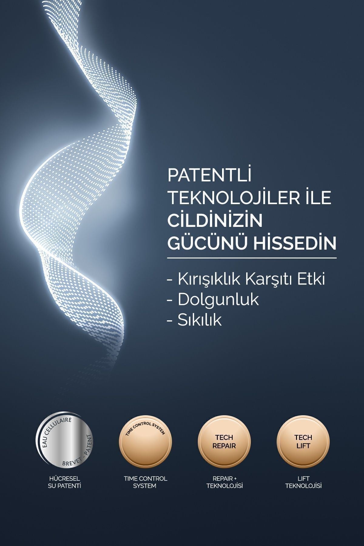 Lift & Repair Eye Contour Smoothing Care E Vitamini Dolgunlaştırıcı Nemlendirici Göz Kremi 15 ml