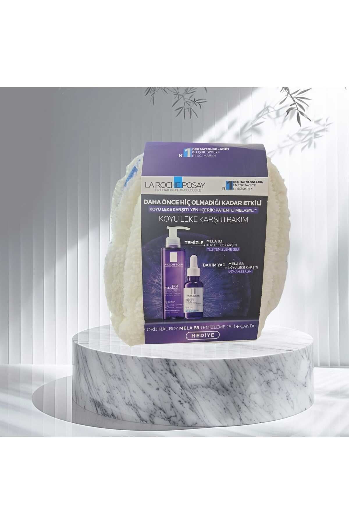 MELA B3 SERUM I MELA B3 YÜZ TEMİZLEME JELİ ve ÇANTA HEDİYELİ