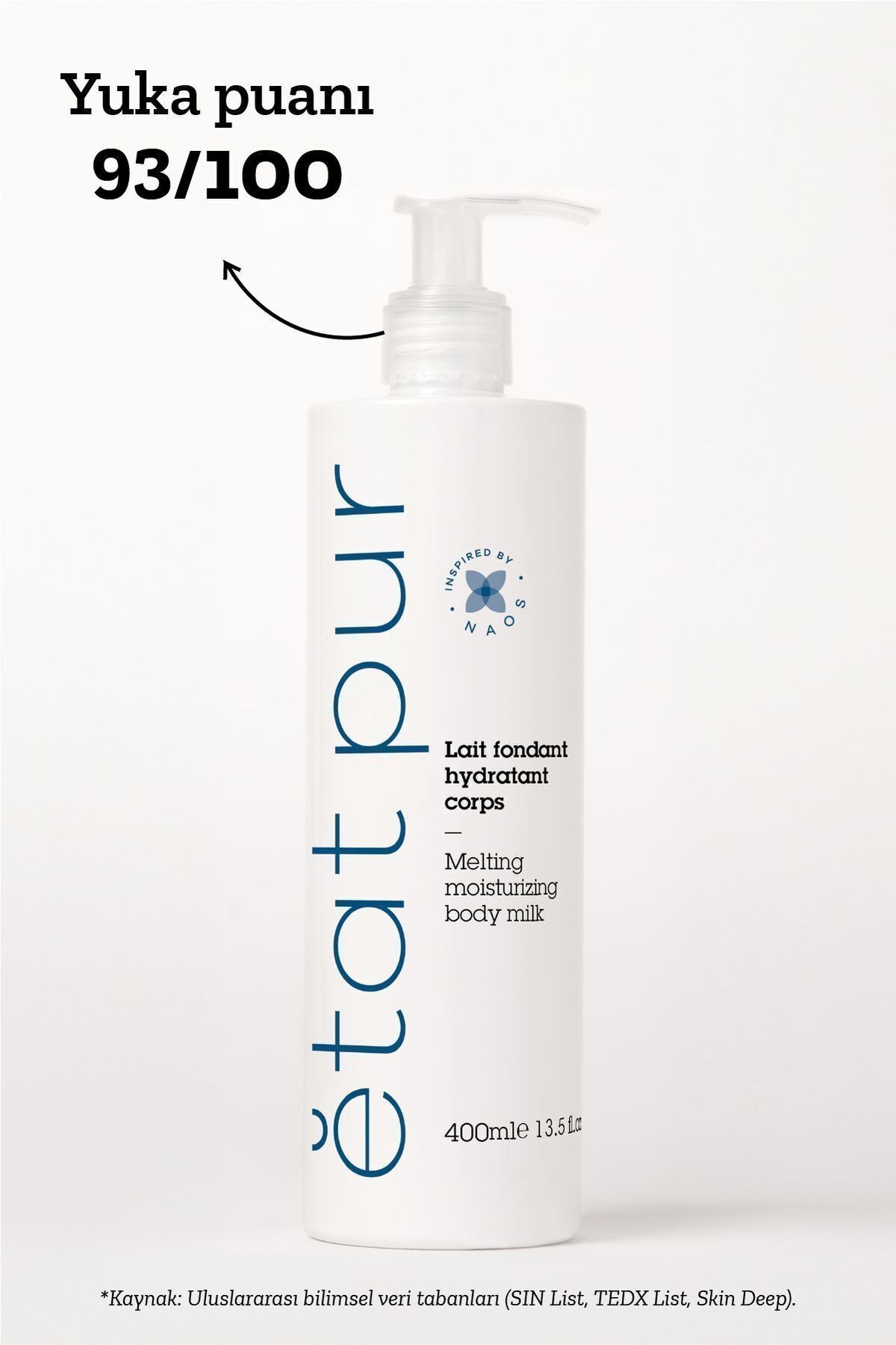 Melting Moisturizing Body Milk Rahatlatıcı ve Nemlendirici Vücut Sütü 400 ml
